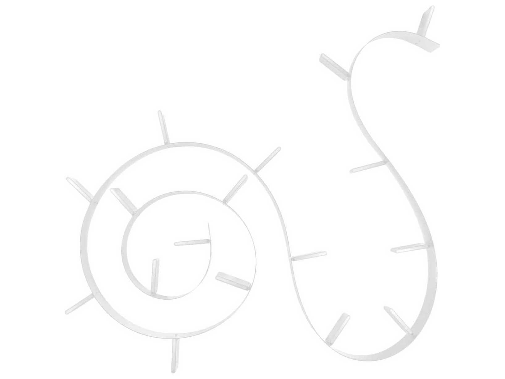 Kartell Bookworm White Bookcase