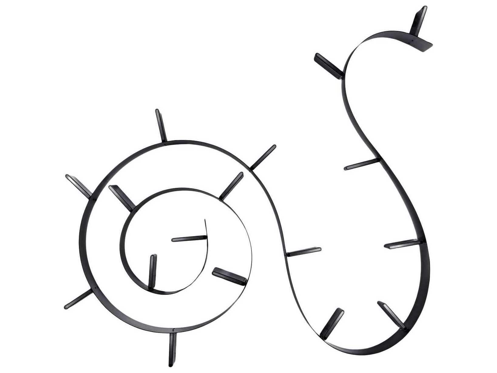 Kartell Bookworm Black Bookcase