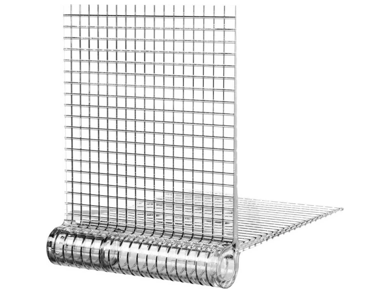 Kartell Kite Crystal Floating Shelf  (Sold in 2)