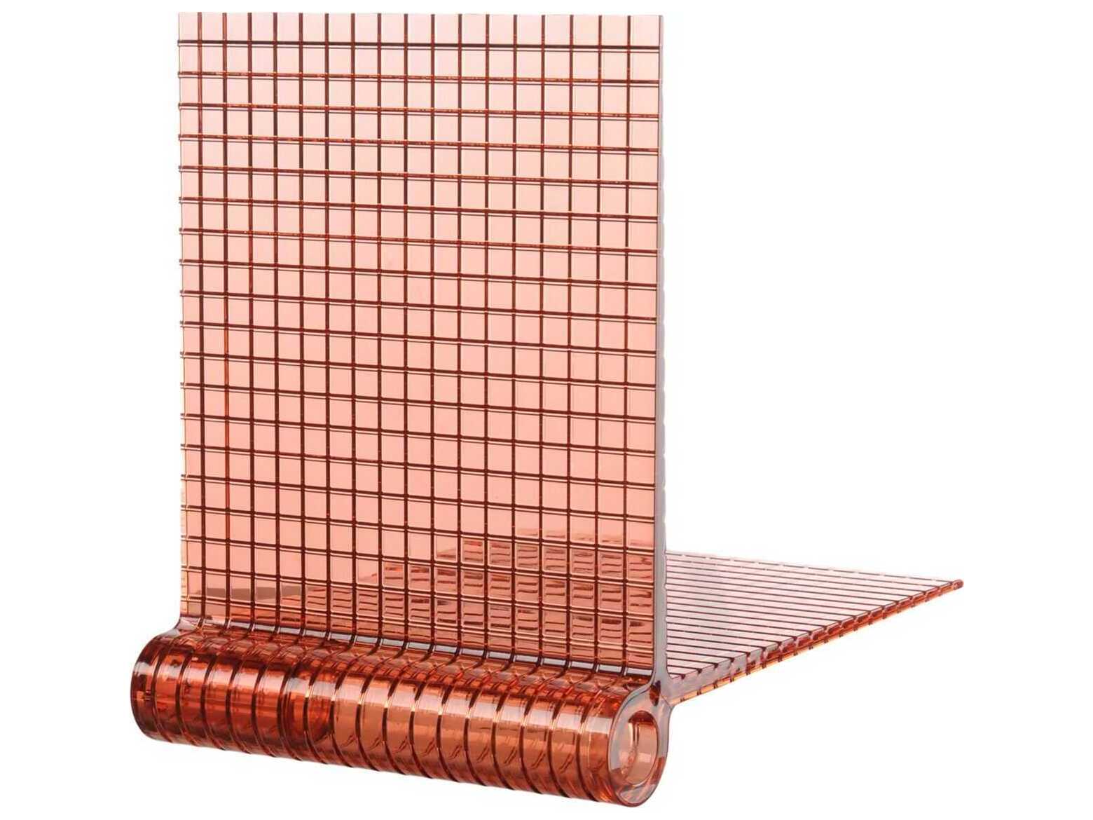 Kartell Kite Pink Floating Shelf  (Sold in 2)