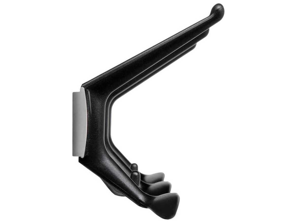 Kartell Hanger Black Five Hook Wall Hanger