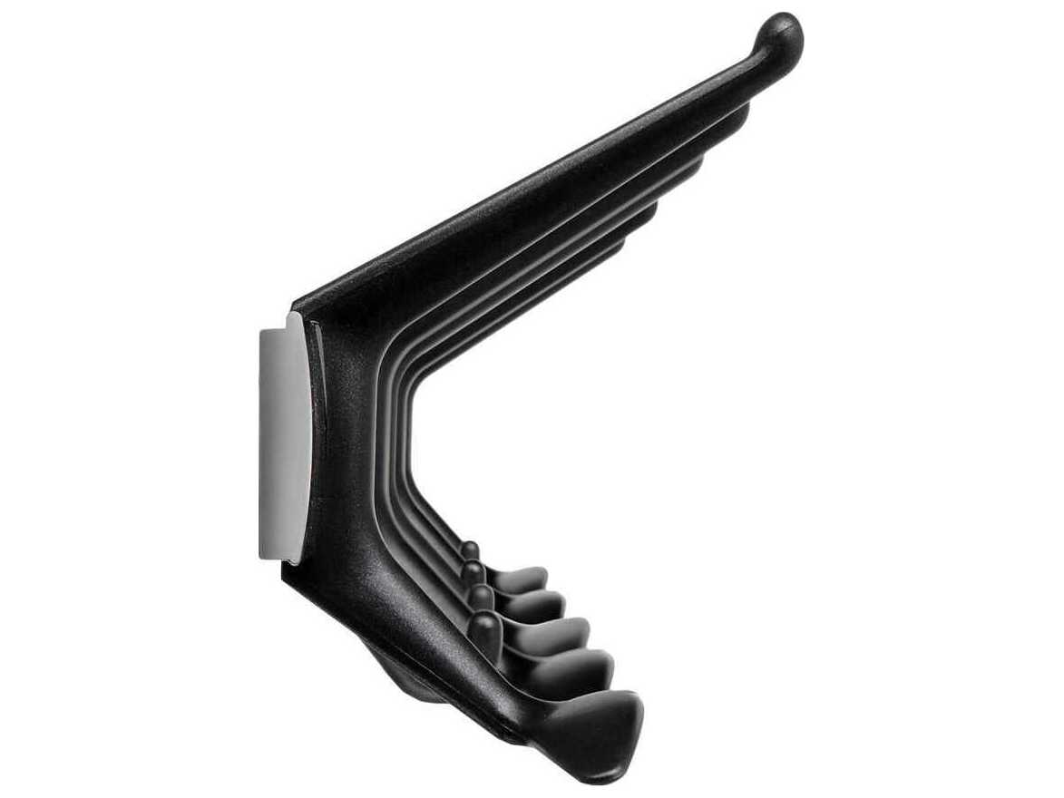 Kartell Hanger Black Nine Hook Wall Hanger