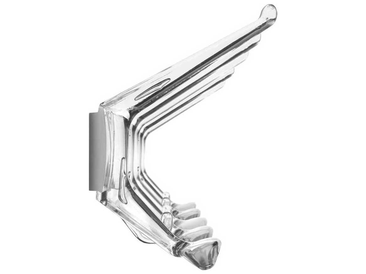 Kartell Hanger Crystal Nine Hook Wall Hanger