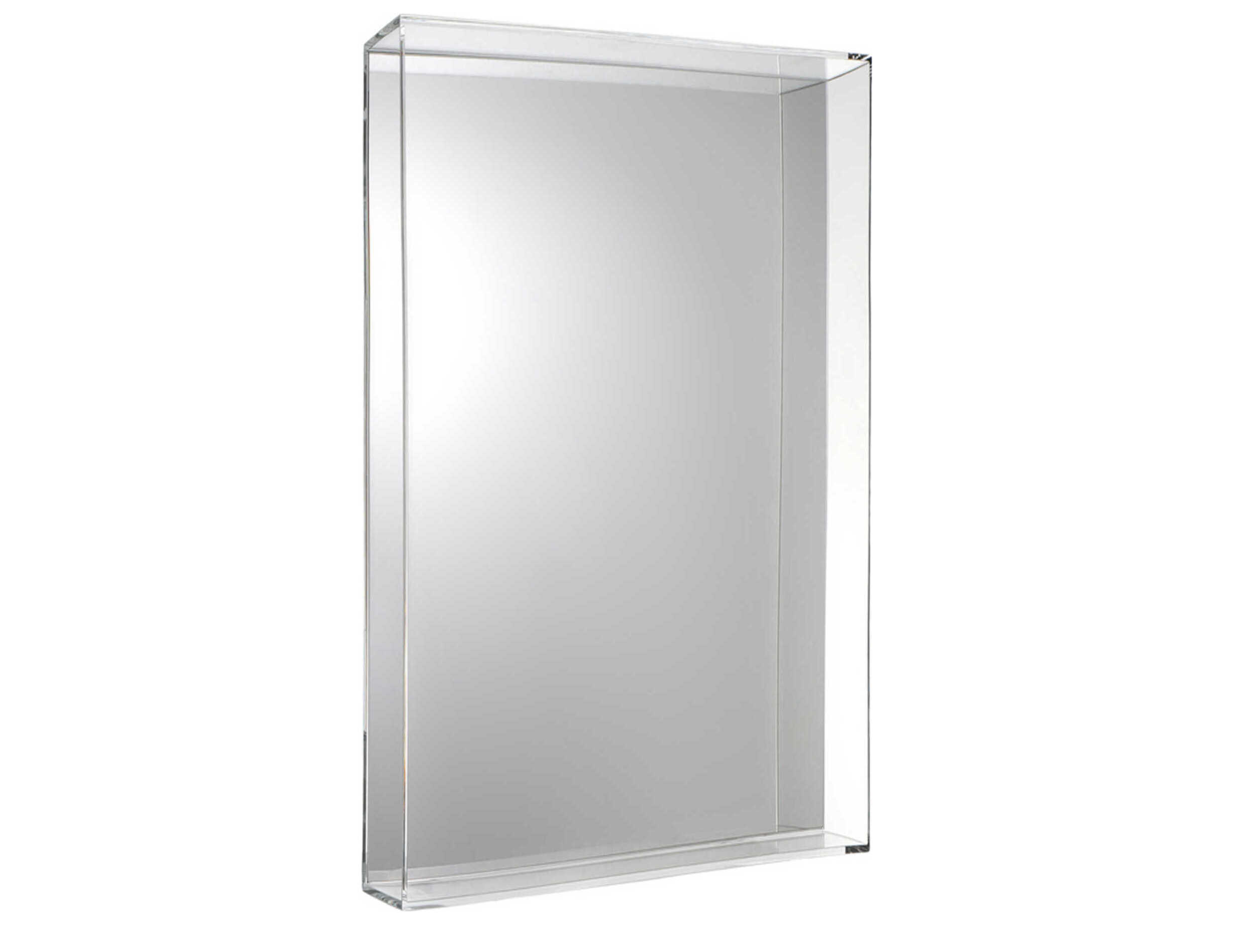 Kartell Only Me Crystal Rectangular Floor Mirror