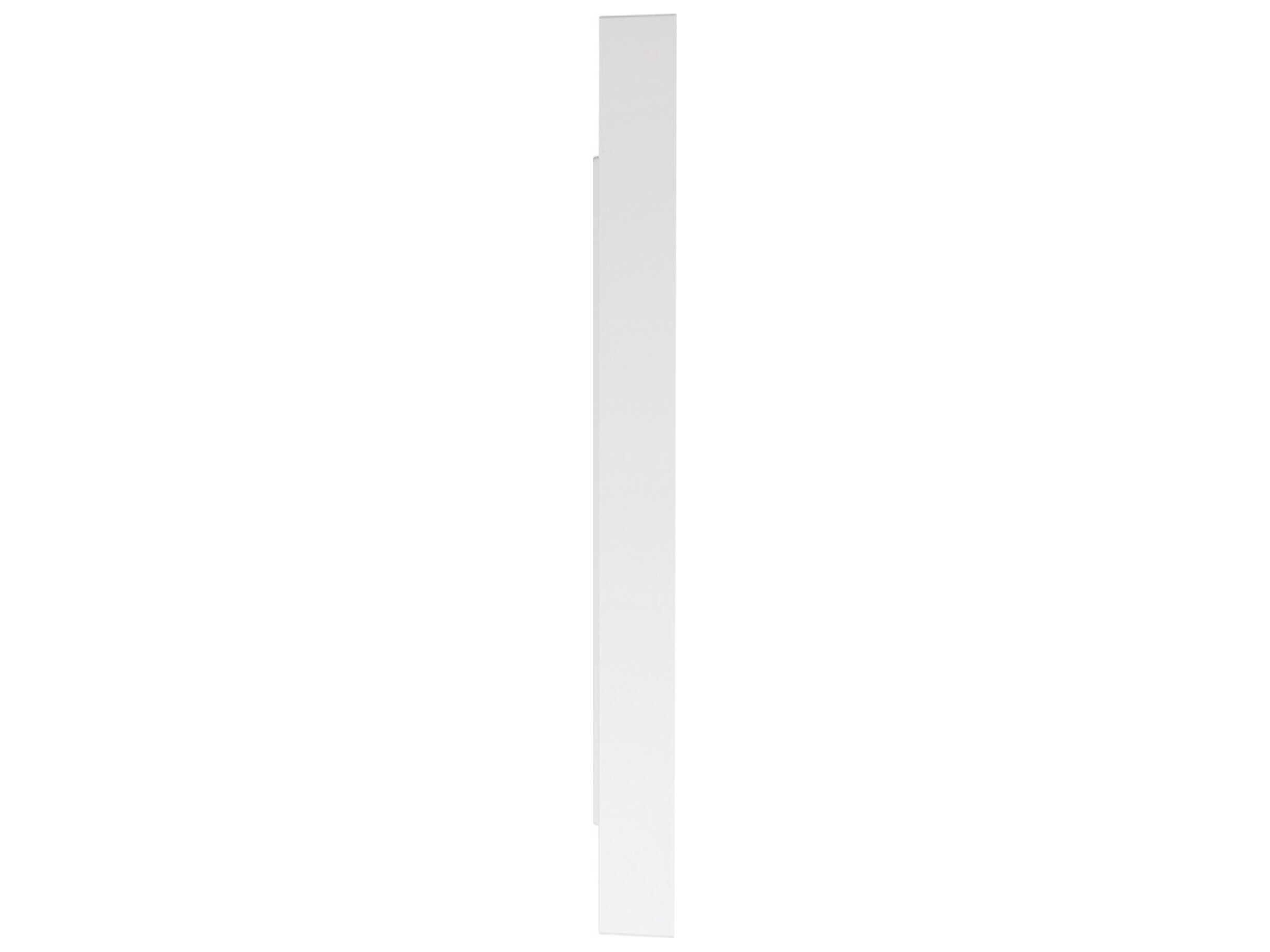 Kartell Only Me Glossy White Rectangular Floor Mirror
