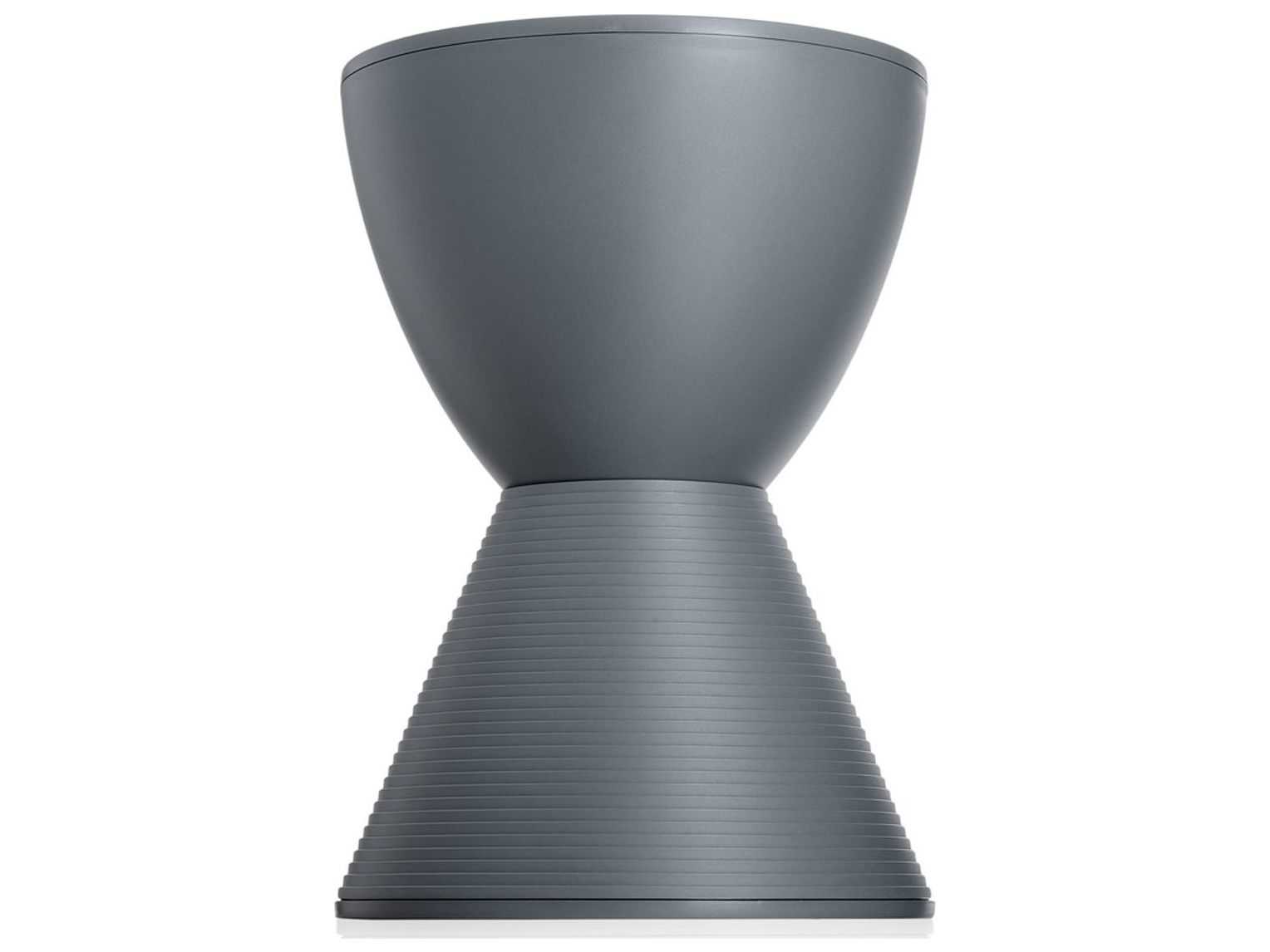 Kartell Prince Aha Pigeon Gray Accent Stool