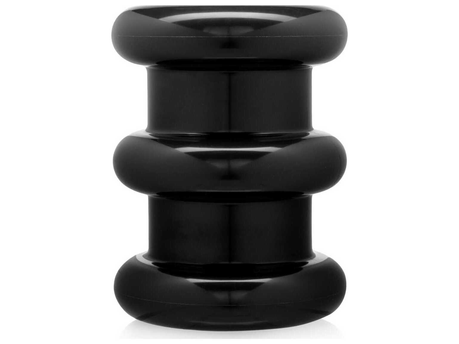 Kartell Pilastro Black Accent Stool