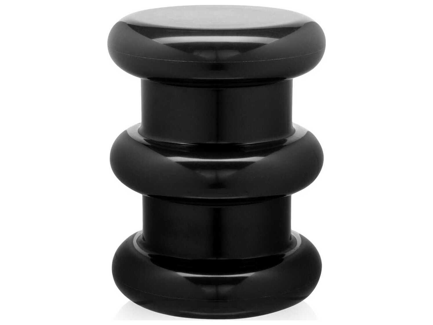 Kartell Pilastro Black Accent Stool