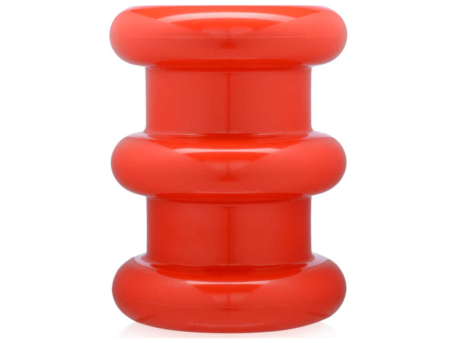 Kartell Pilastro Red Accent Stool