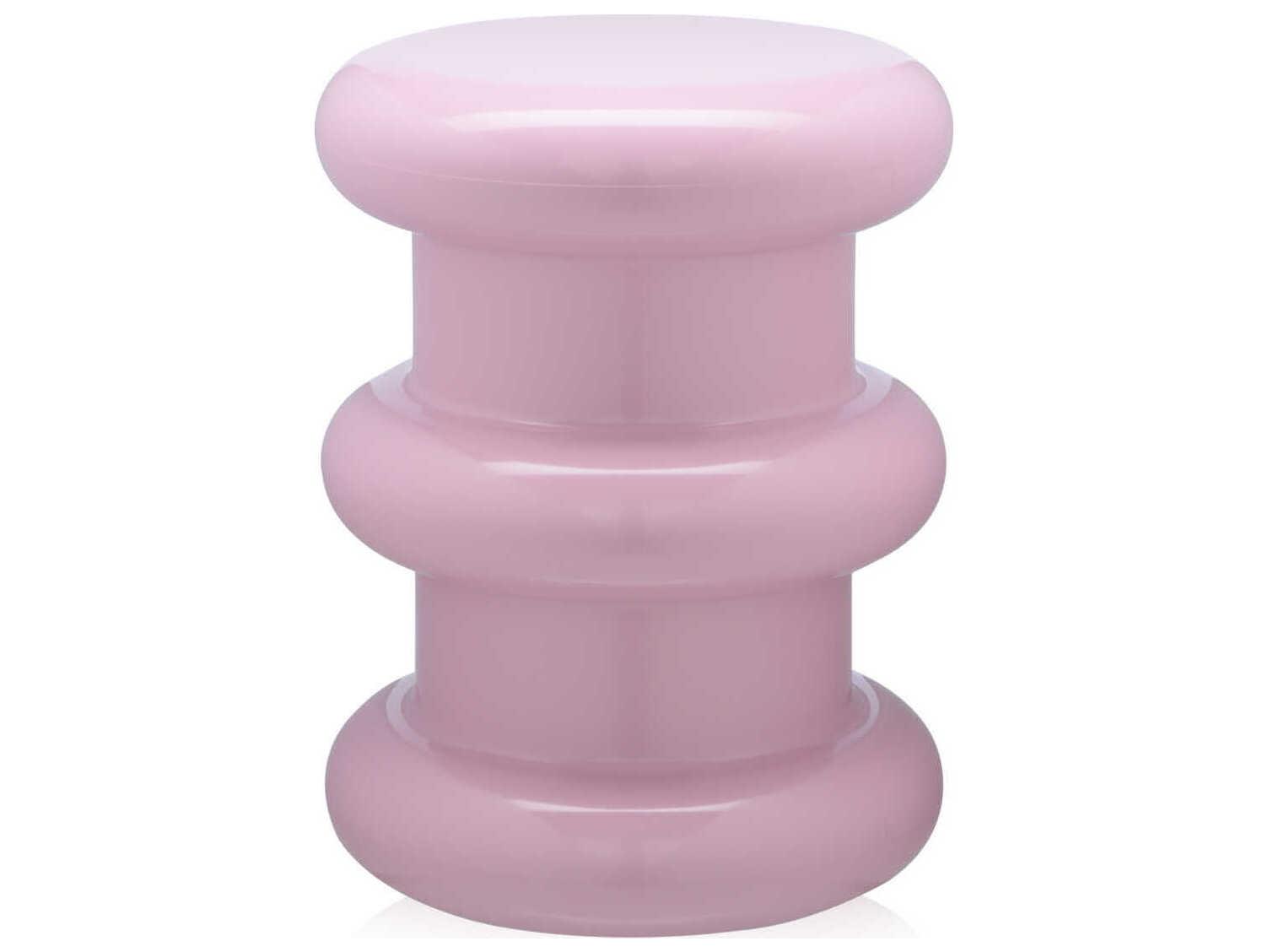 Kartell Pilastro Pink Accent Stool