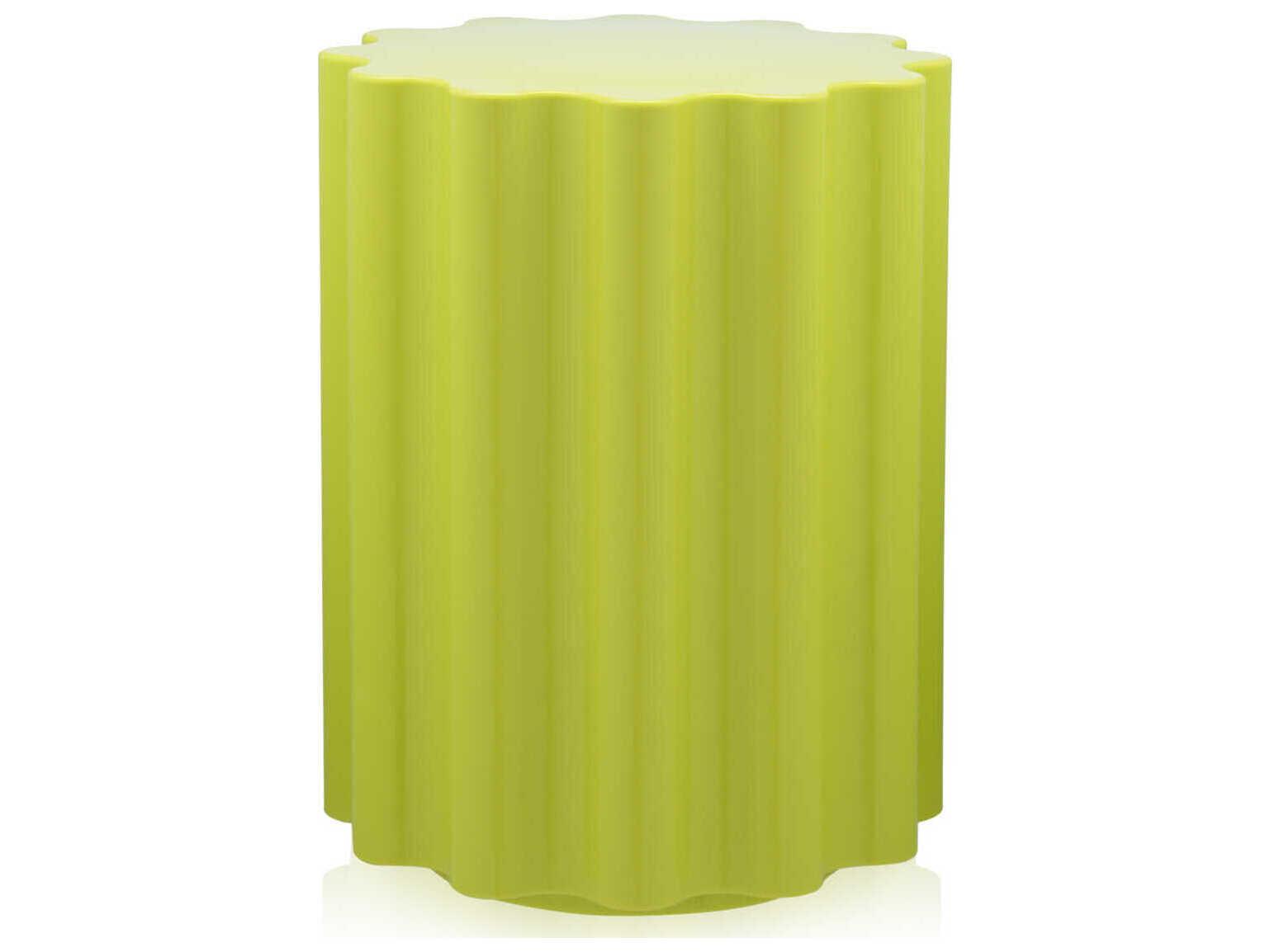 Kartell Colonna Green Accent Stool