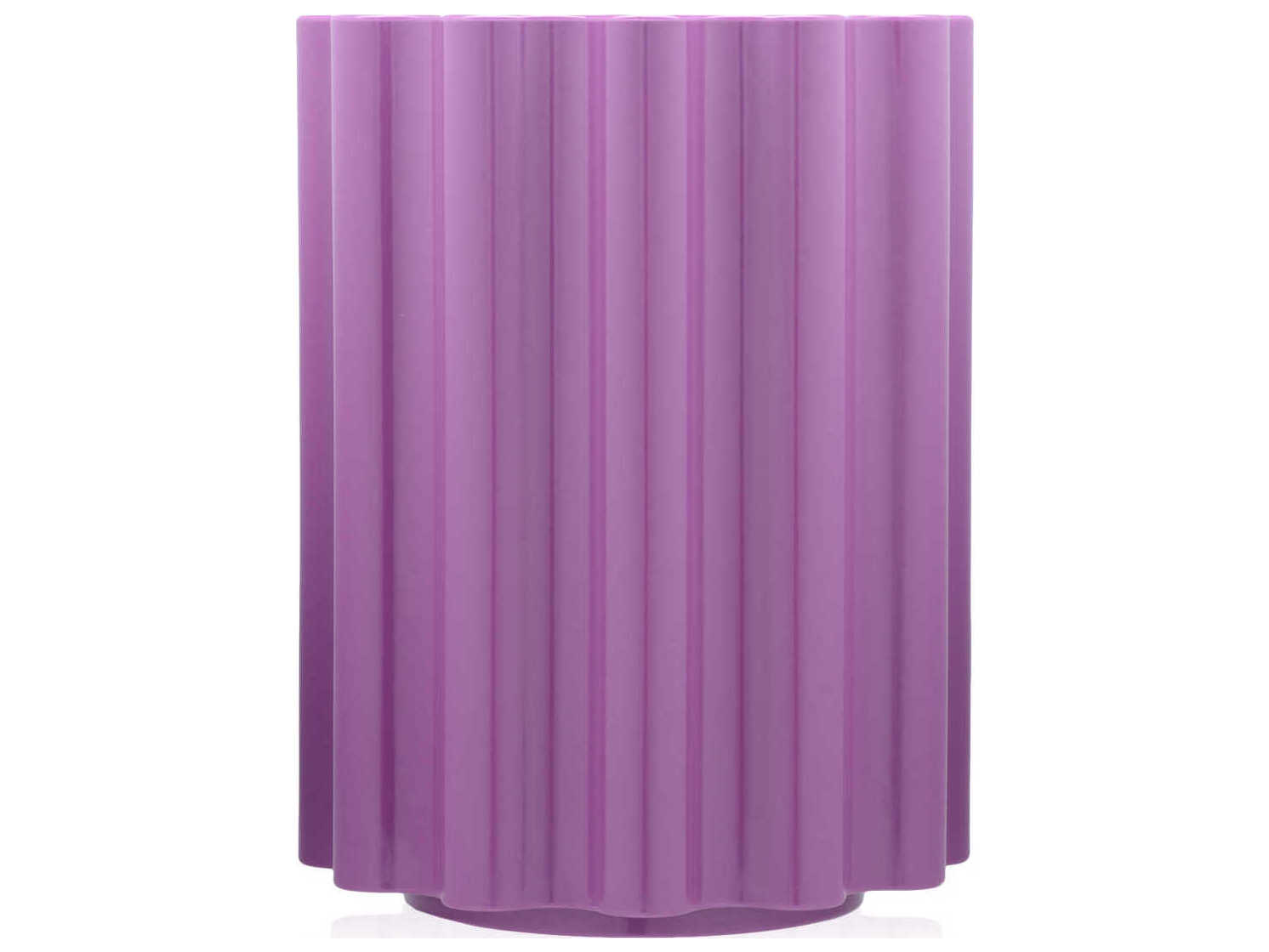Kartell Colonna Violet Purple Accent Stool