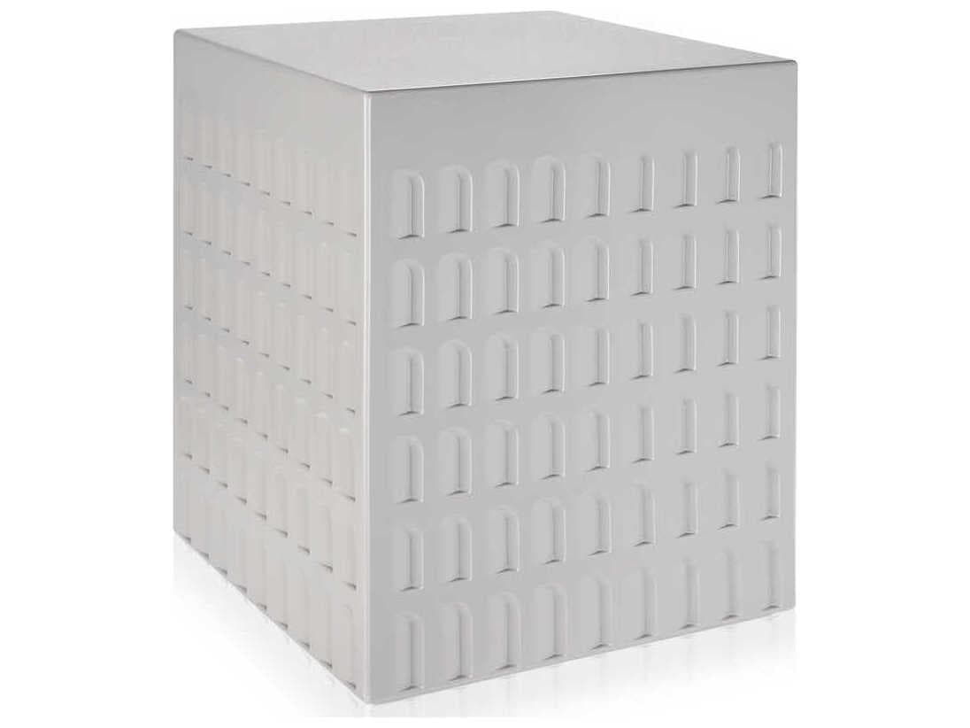 Kartell Eur Gray Accent Stool