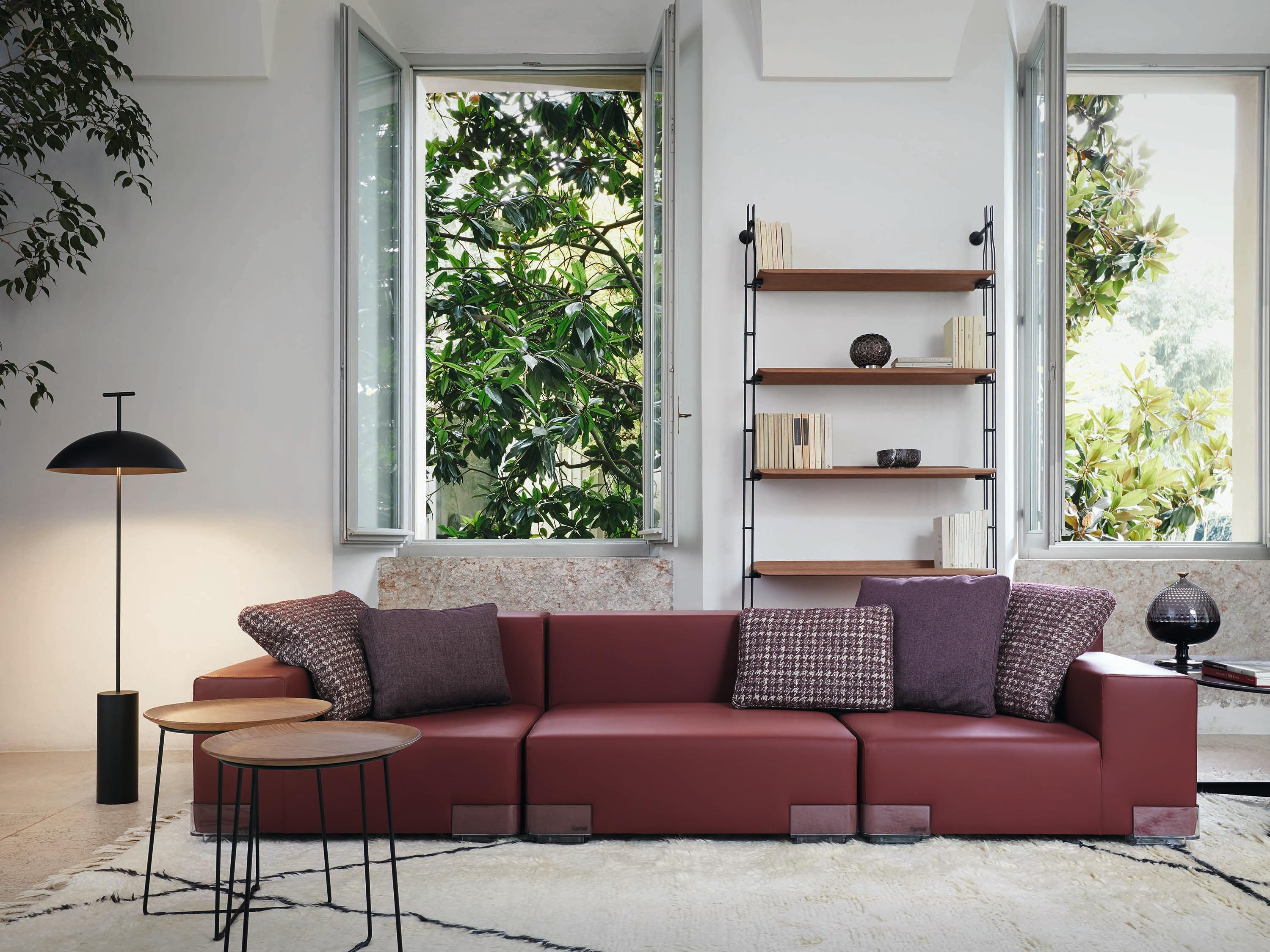 Kartell Adam Wood Dark Black Bookcase