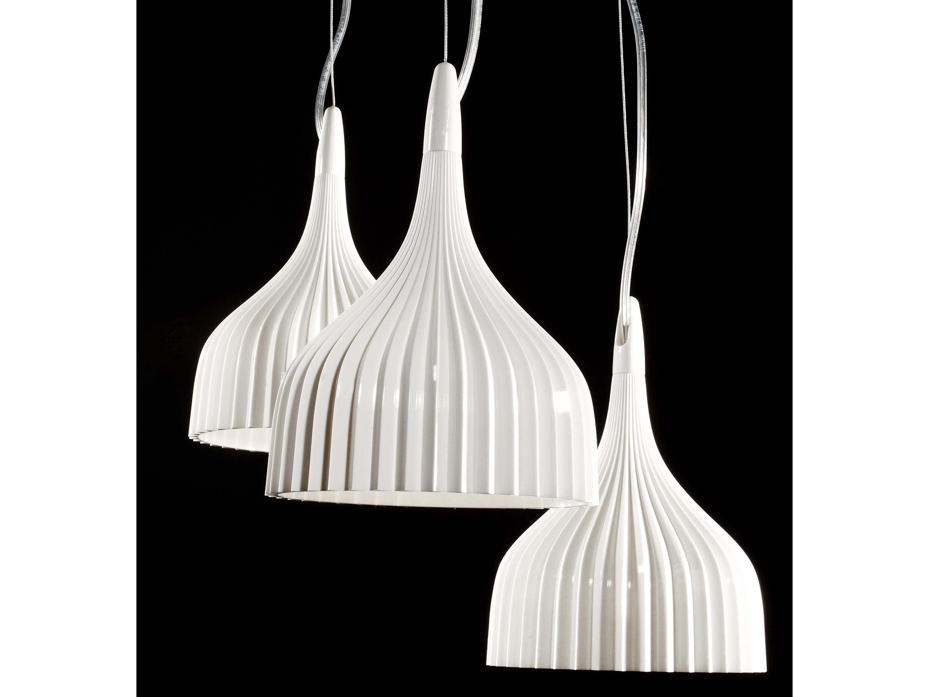 Kartell E Lamp White LED Bell Mini Pendant