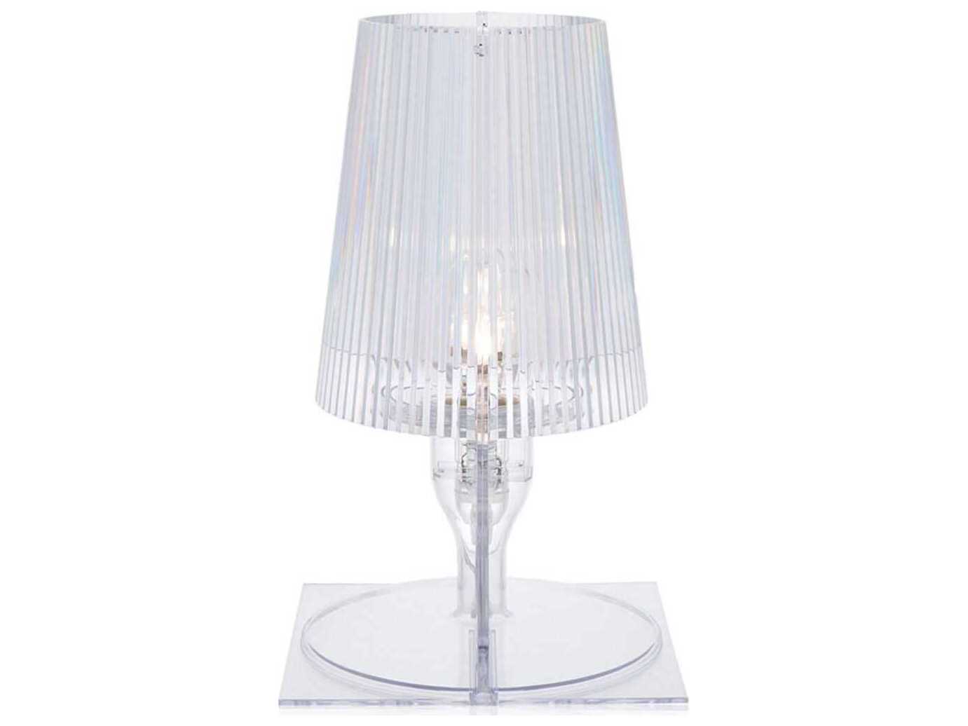 Kartell Take Crystal Clear LED Table Lamp