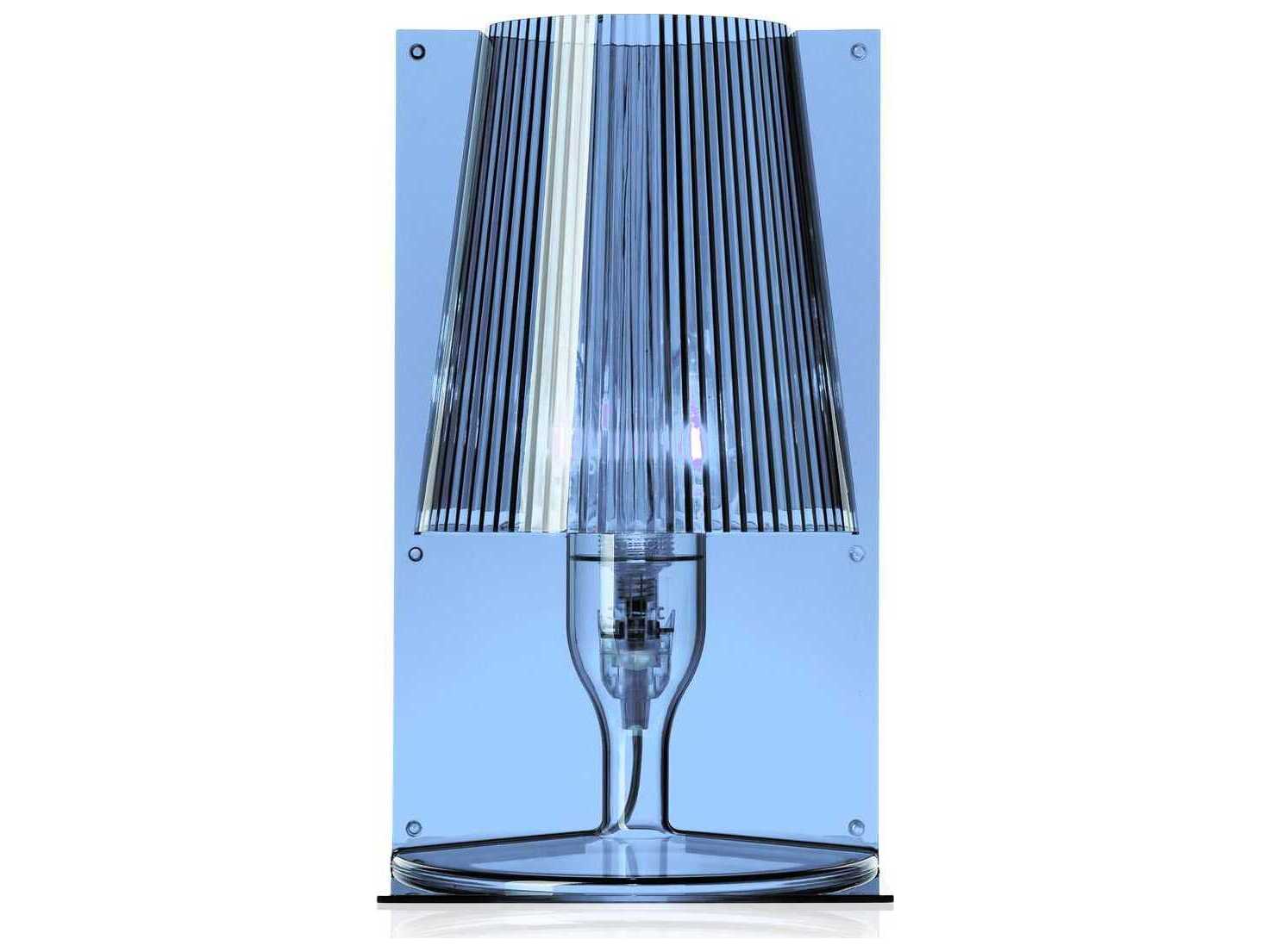 Kartell Take Blue LED Table Lamp