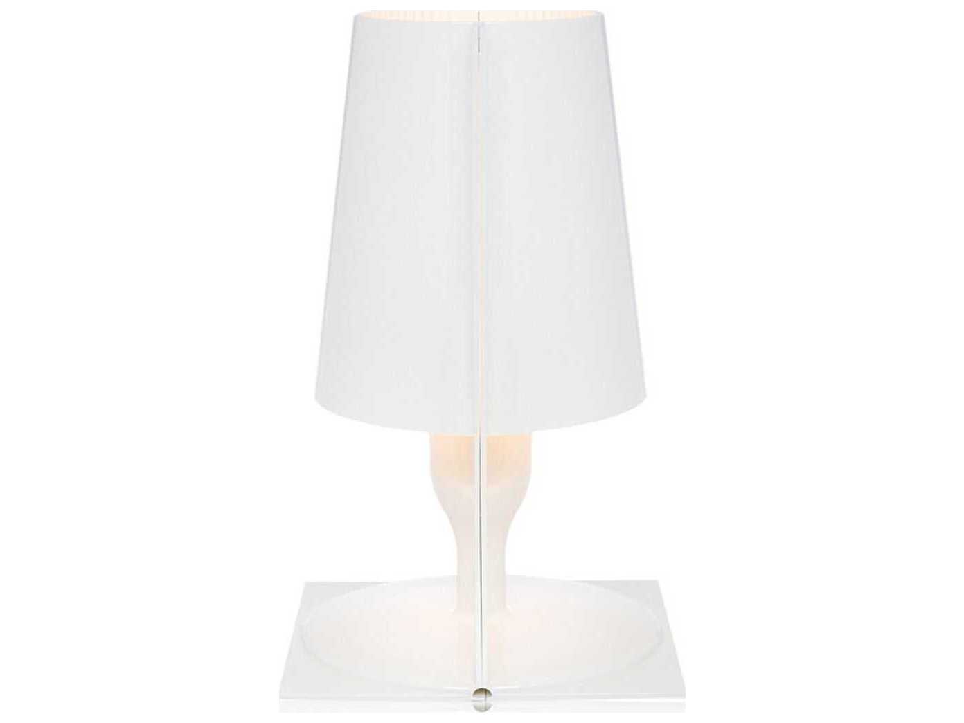 Kartell Take Matte White LED Table Lamp