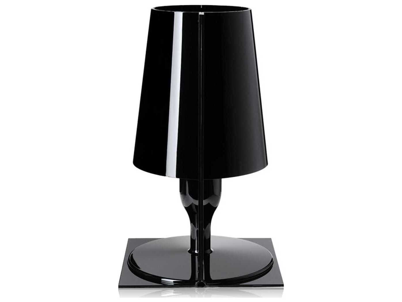 Kartell Take Matte Black LED Table Lamp