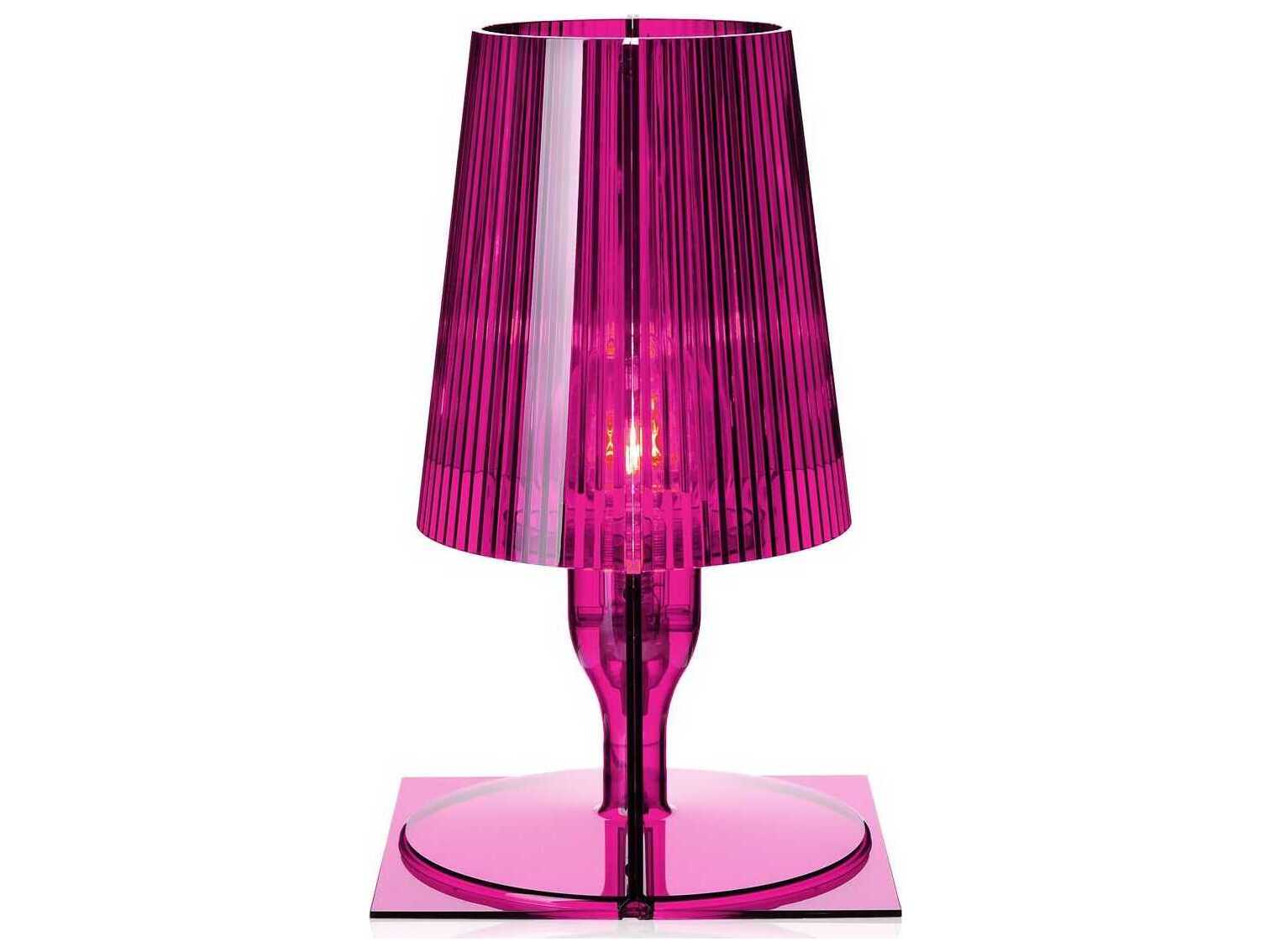 Kartell Take Pink LED Table Lamp