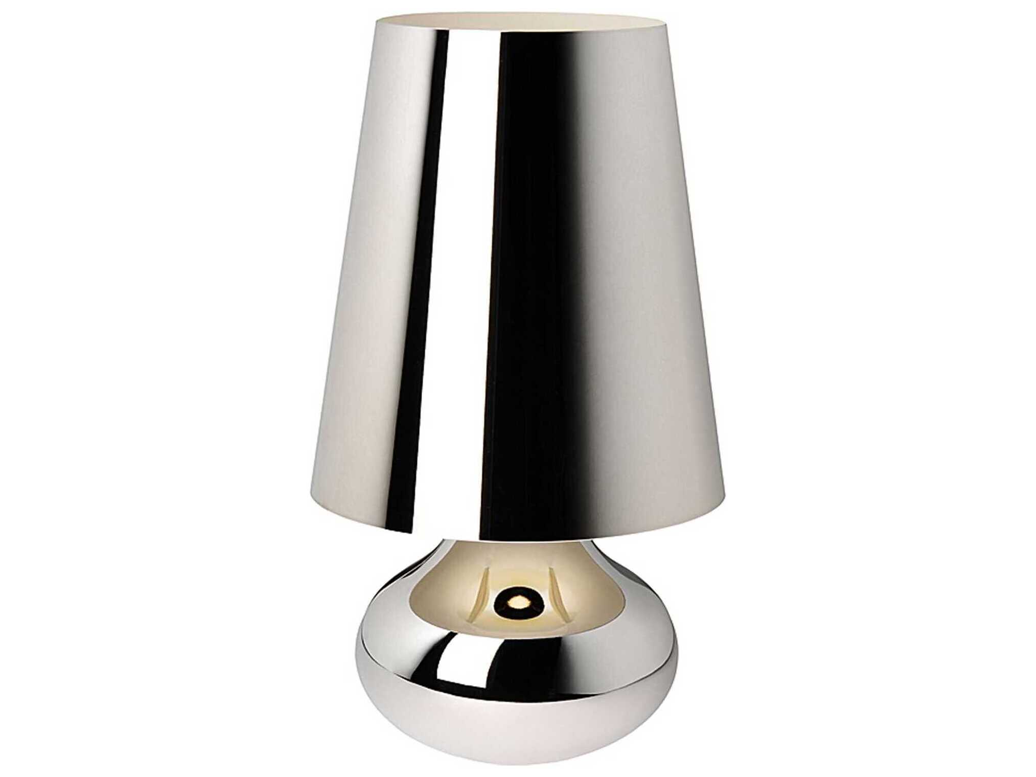 Kartell Cindy Platinum Silver LED Table Lamp