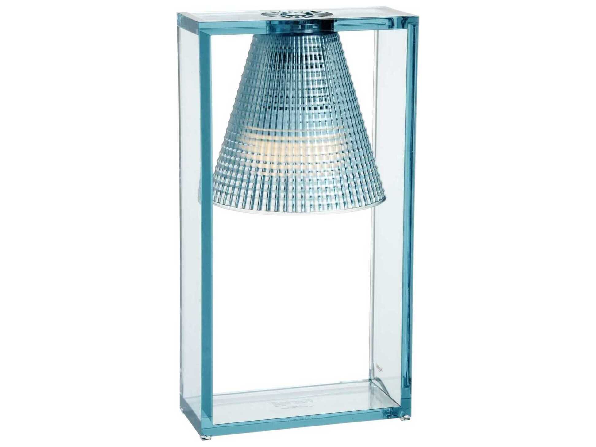 Kartell Light-air Light Blue LED Table Lamp