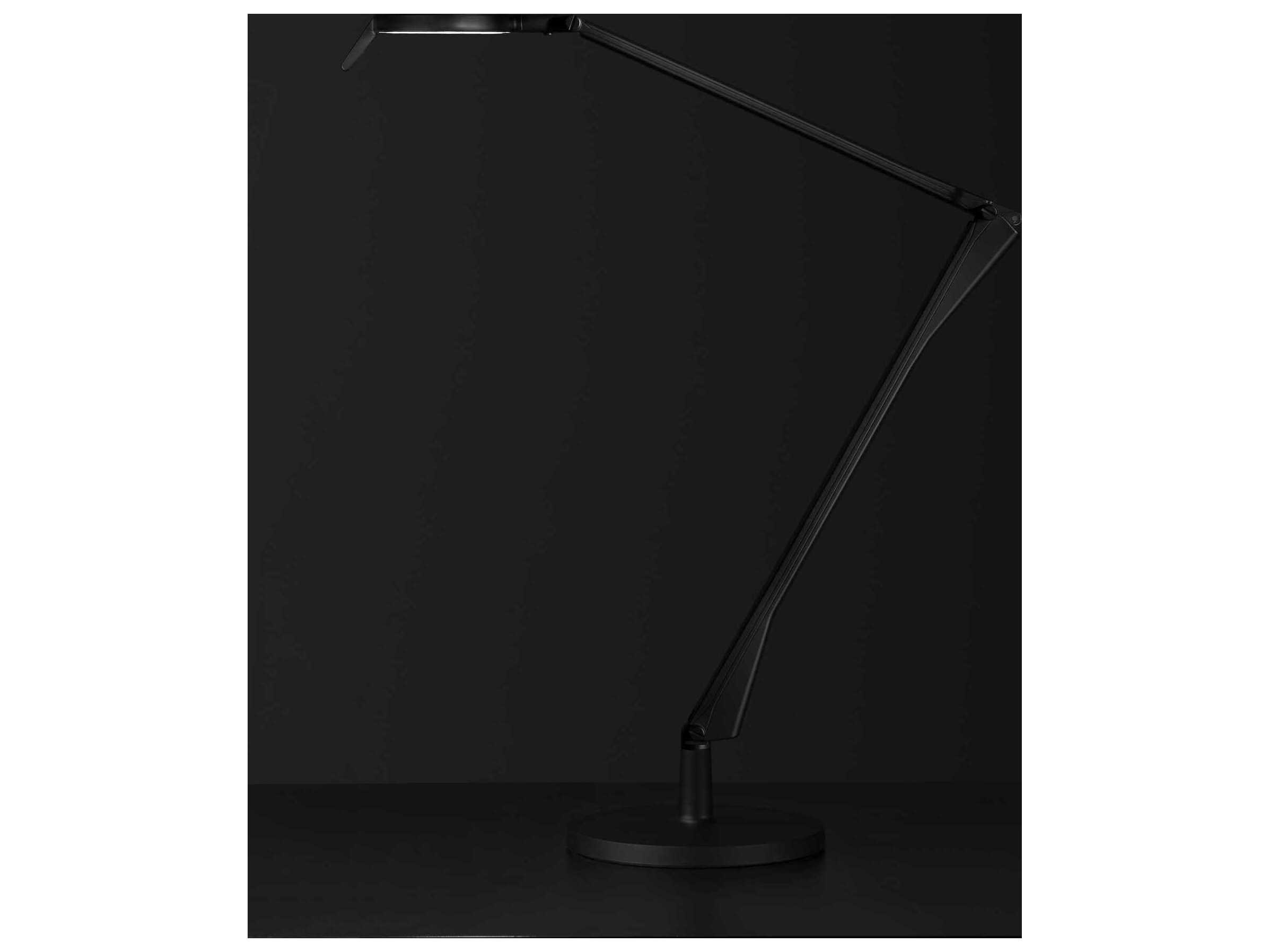 Kartell Aledin Tec Matte Black LED Desk Lamp