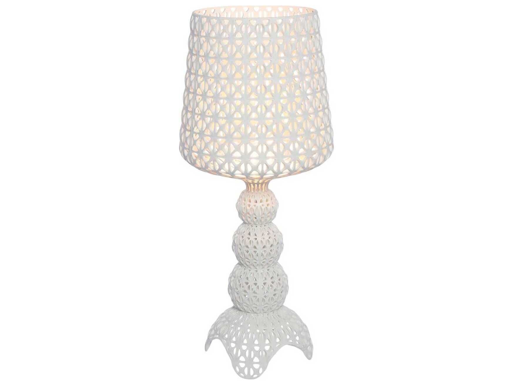 Kartell Mini Kabuki White LED Buffet Lamp