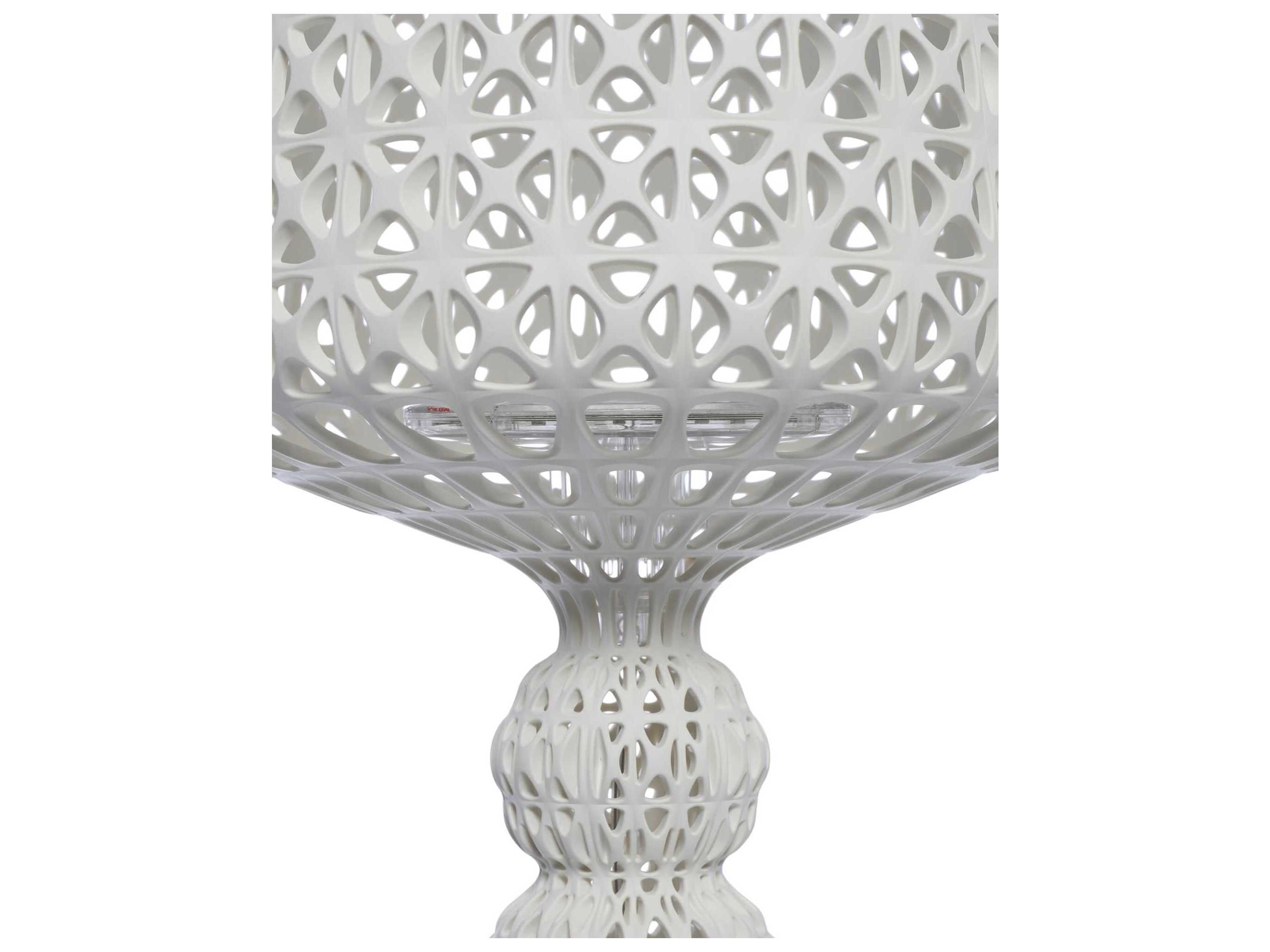 Kartell Mini Kabuki White LED Buffet Lamp