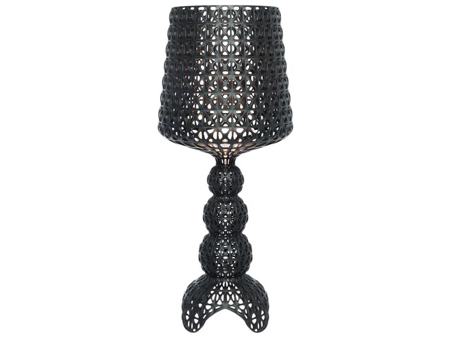 Kartell Mini Kabuki Black LED Buffet Lamp