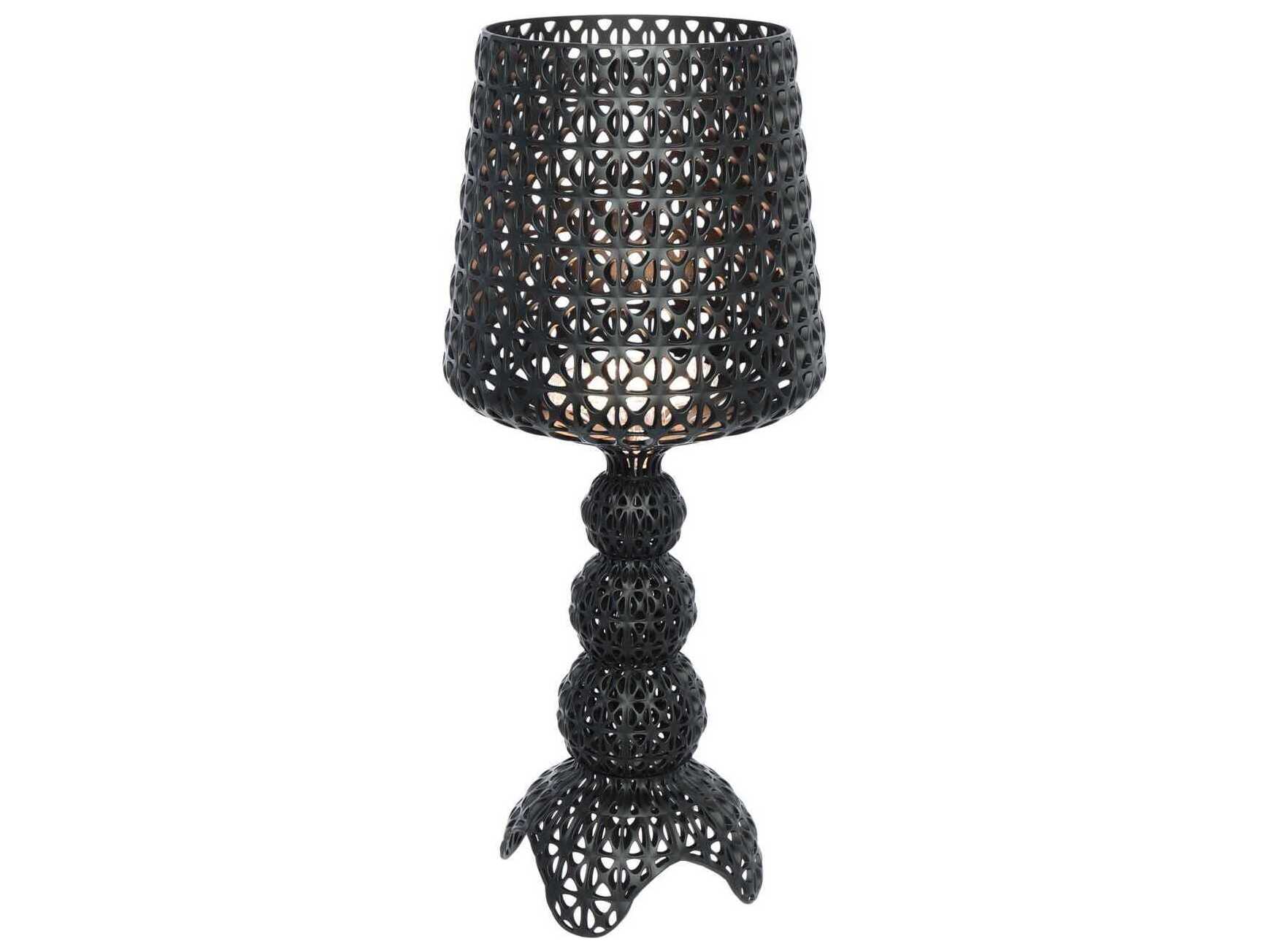 Kartell Mini Kabuki Black LED Buffet Lamp
