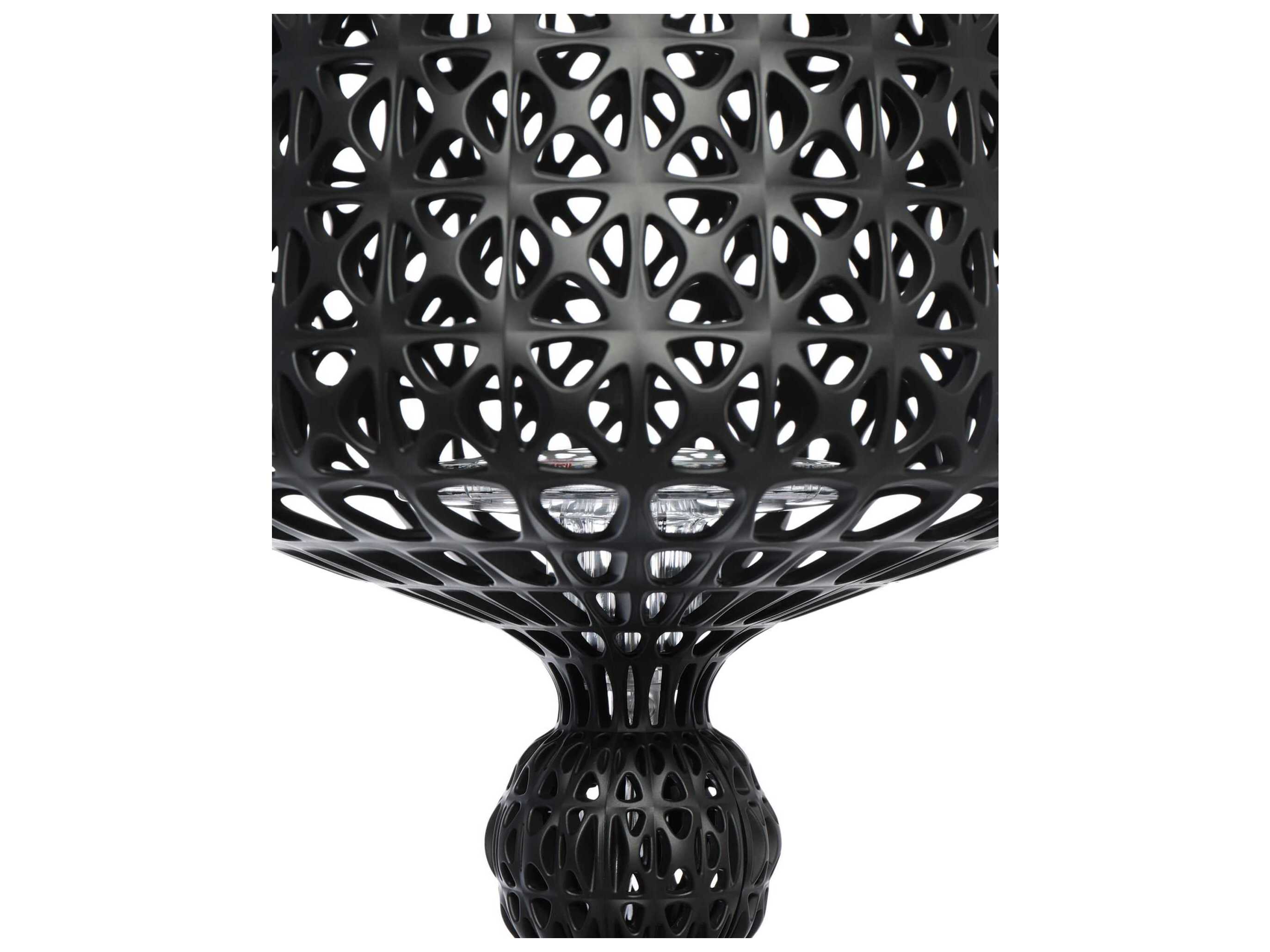 Kartell Mini Kabuki Black LED Buffet Lamp