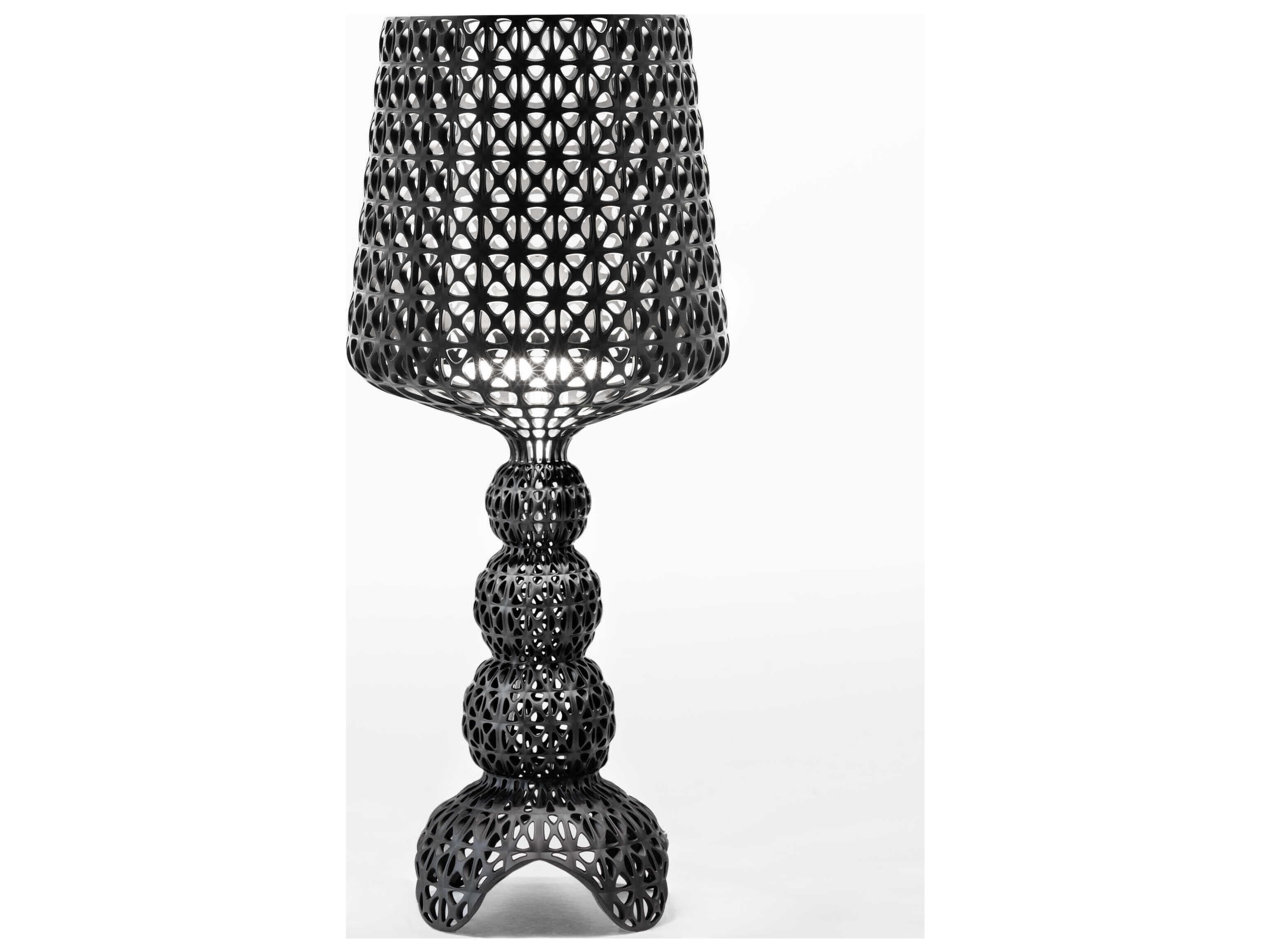 Kartell Mini Kabuki Black LED Buffet Lamp