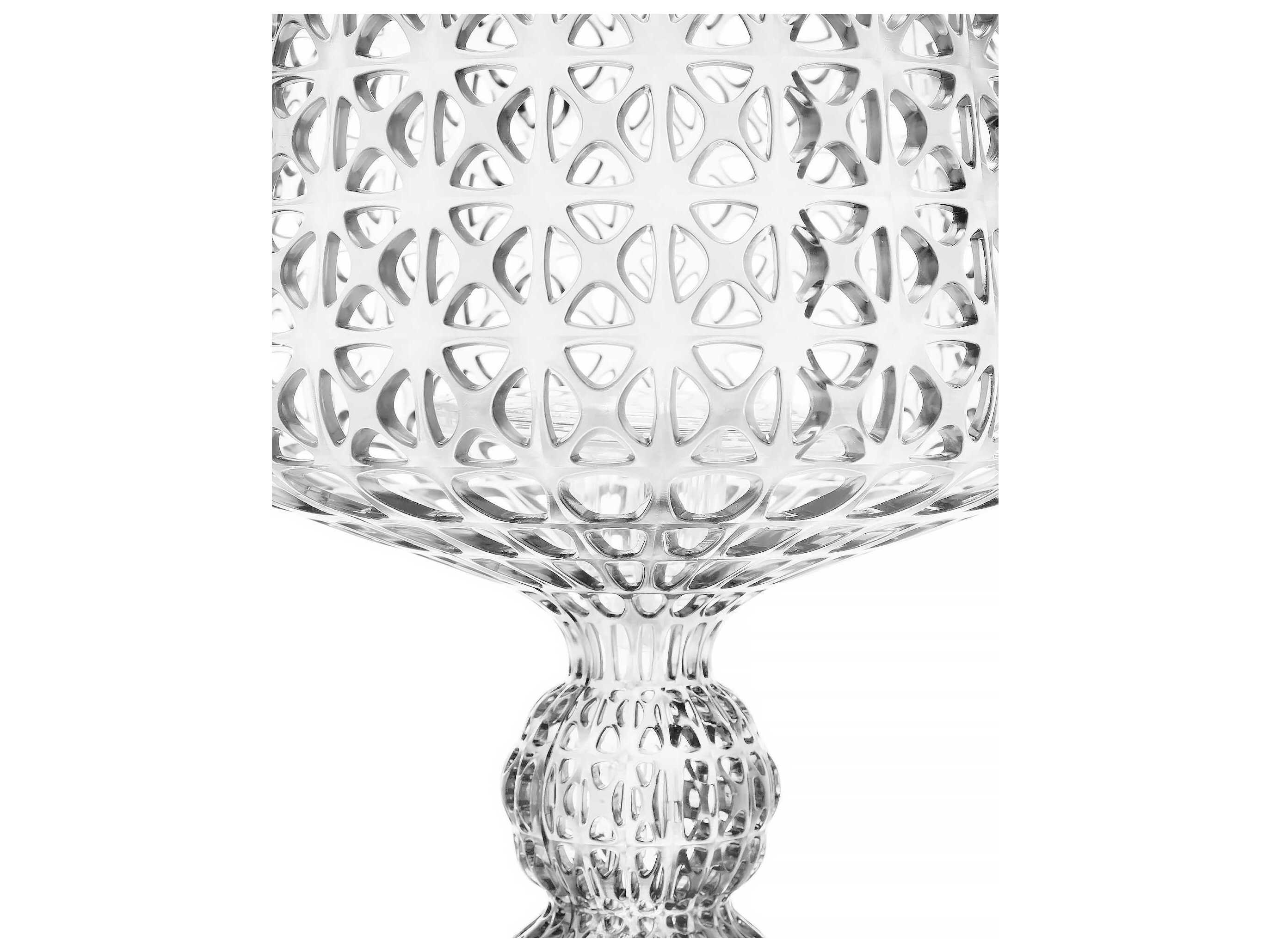 Kartell Mini Kabuki Crystal Clear LED Buffet Lamp