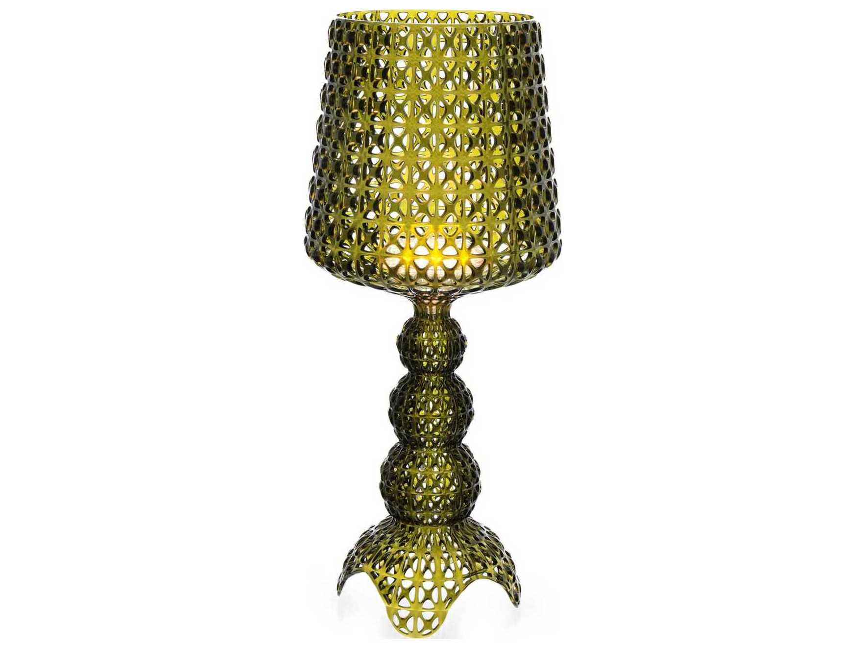 Kartell Mini Kabuki Green LED Buffet Lamp