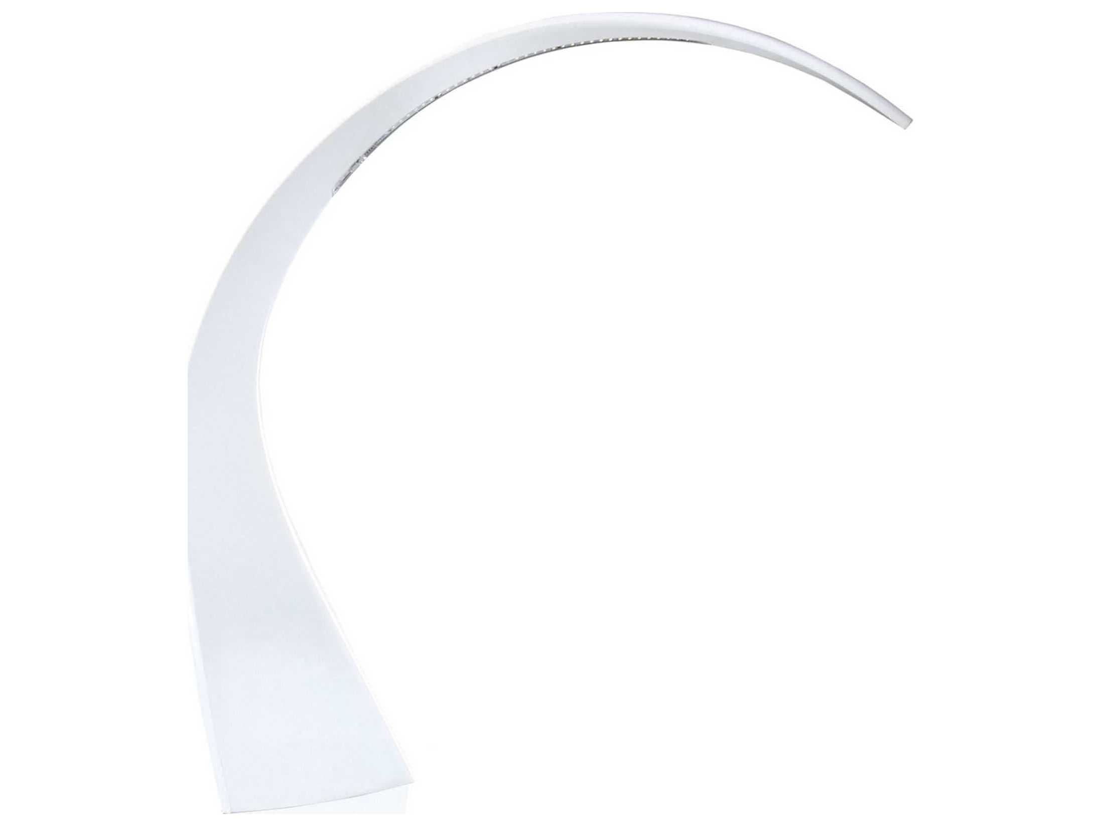 Kartell Taj White Crystal LED Table Lamp