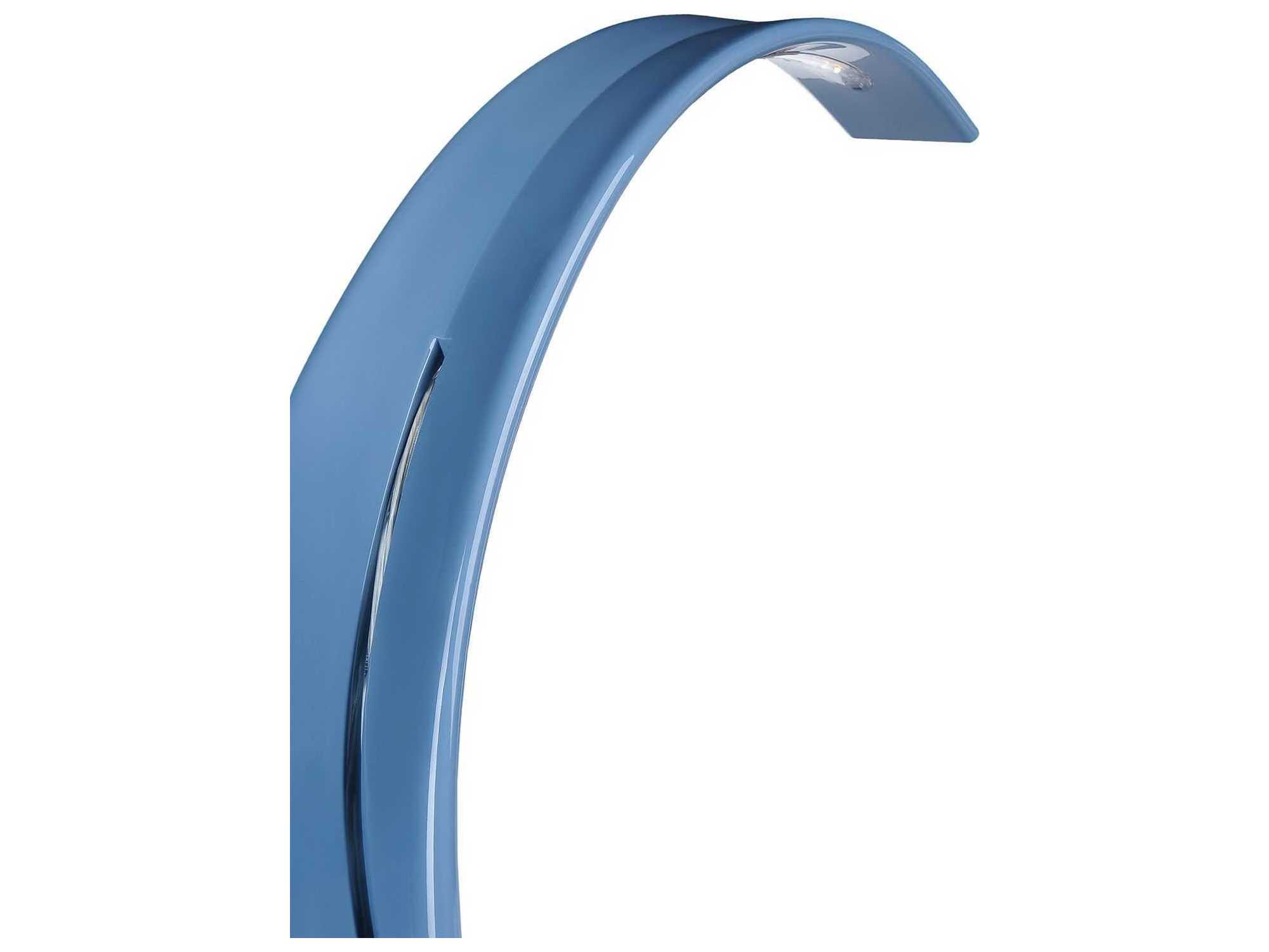 Kartell Taj Light Blue Crystal LED Table Lamp