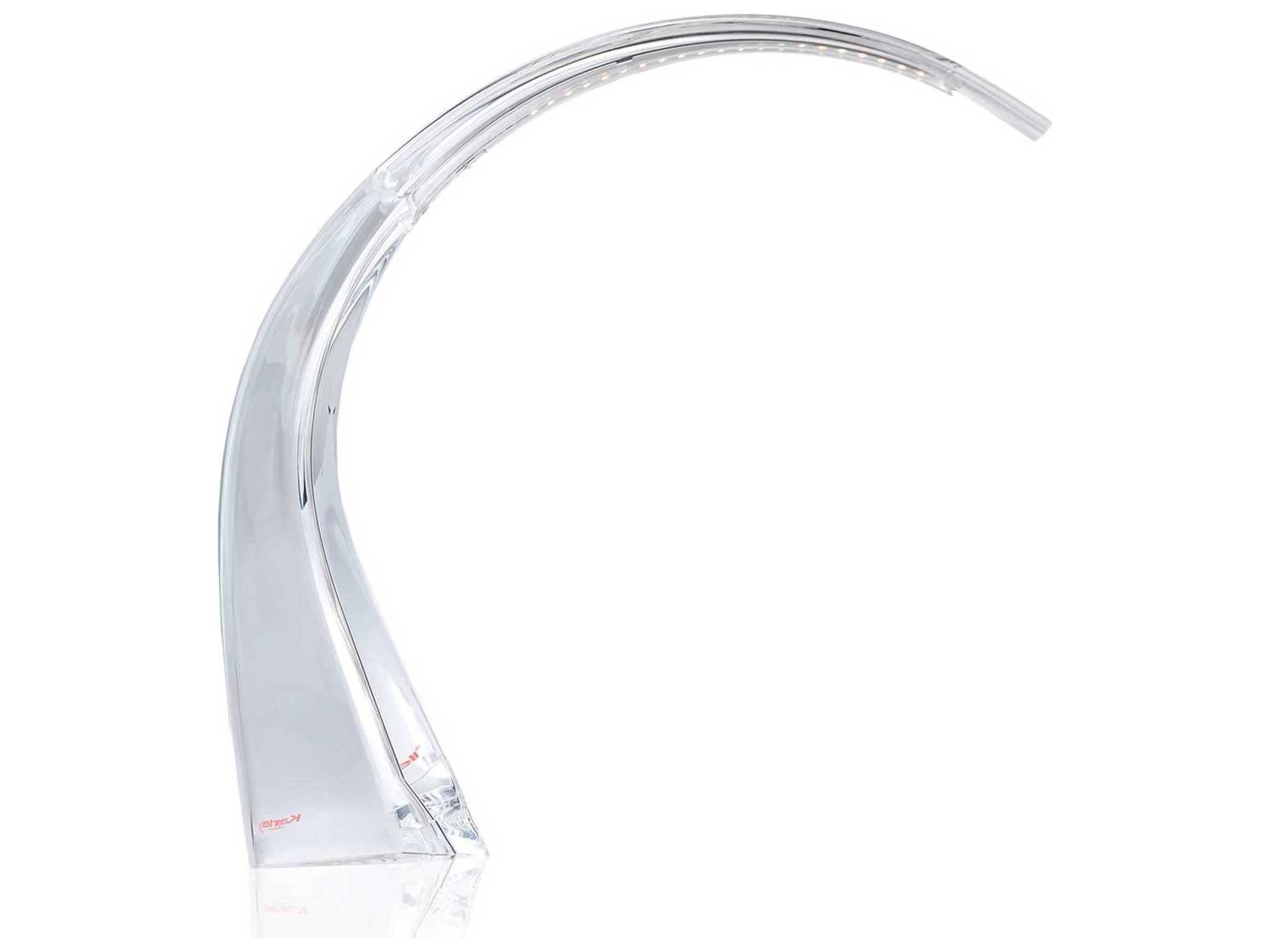 Kartell Taj Crystal Clear LED Table Lamp