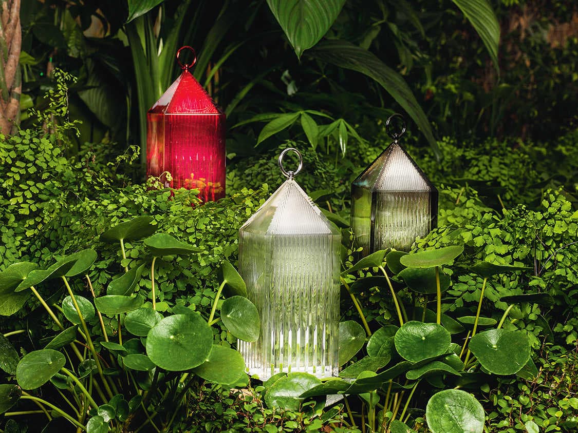 Kartell Lantern 3. Lamp- Crystal