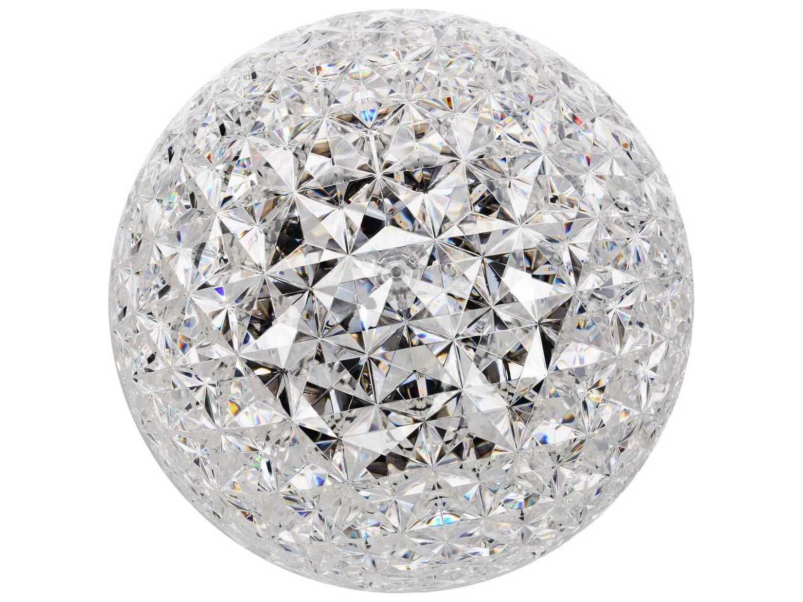 Kartell Planet Crystal Clear LED Table Lamp