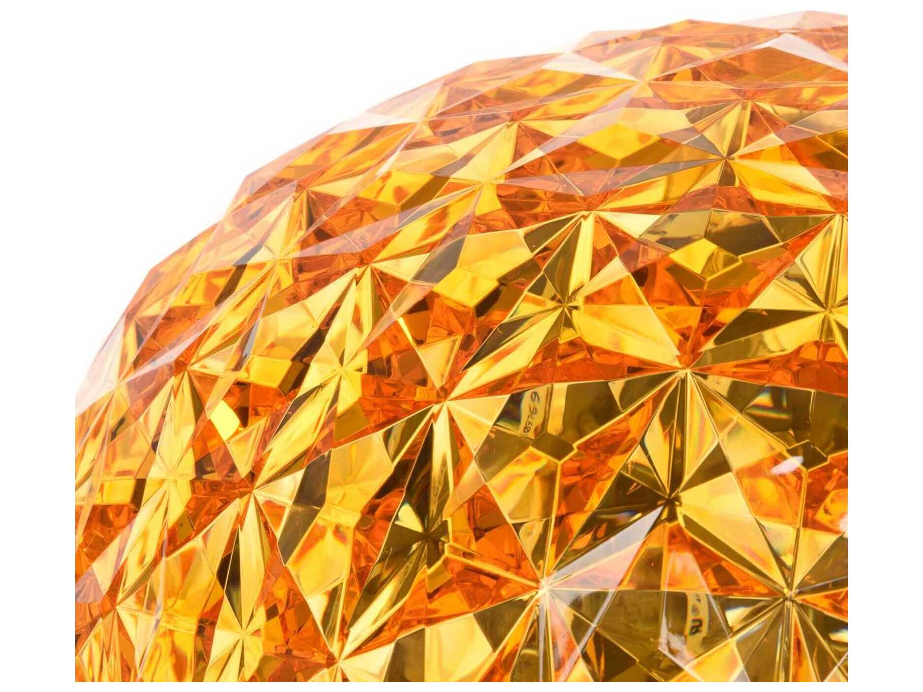 Kartell Planet Yellow LED Table Lamp