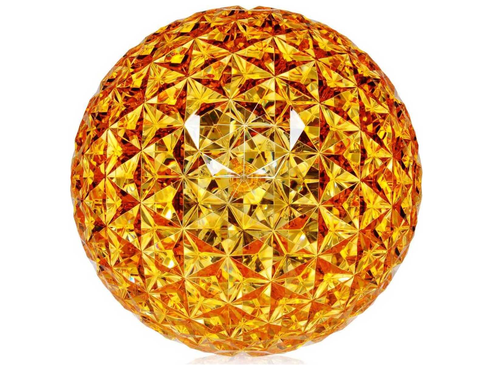 Kartell Planet Yellow LED Table Lamp