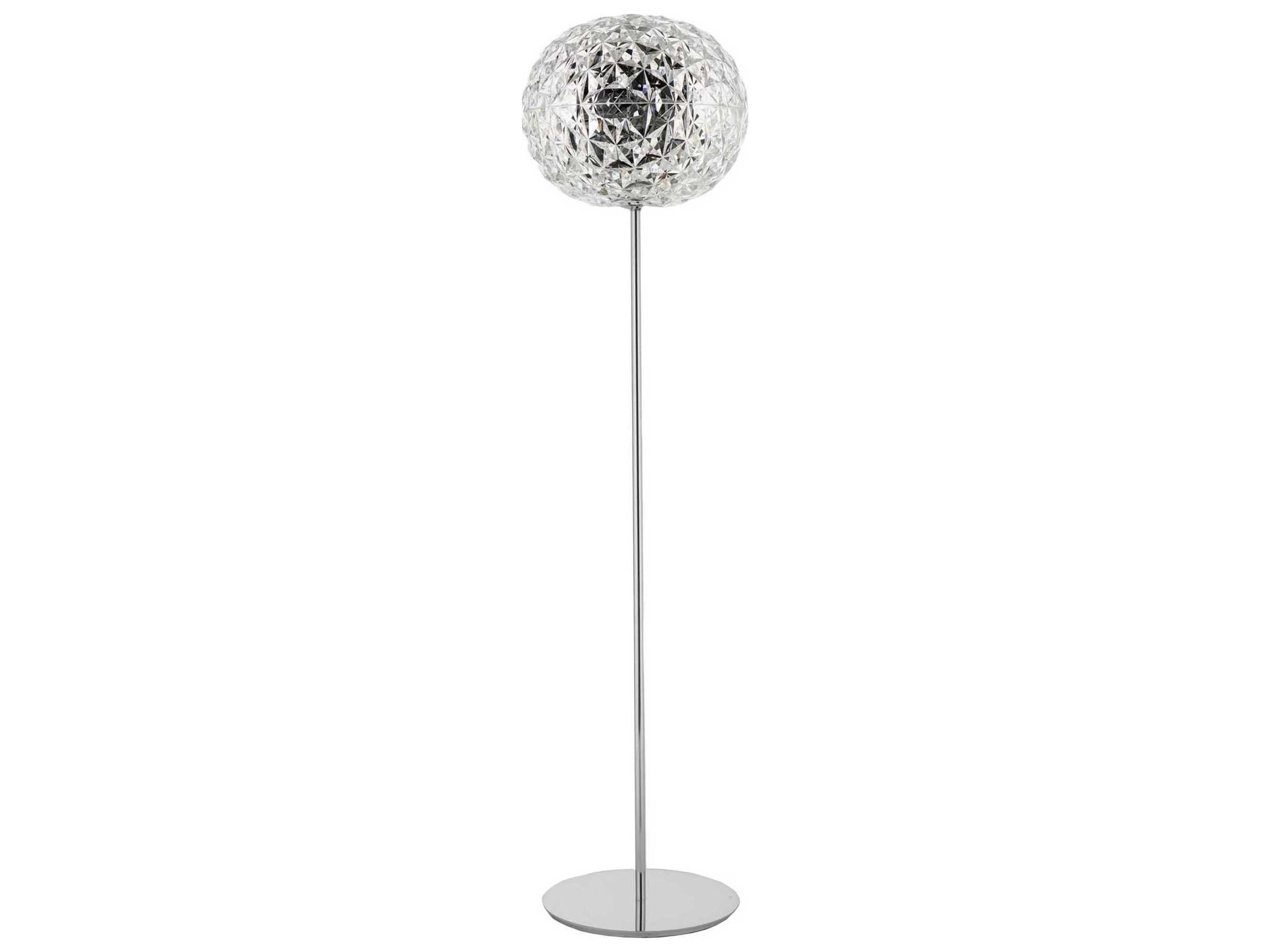 Kartell Planet Crystal Clear LED Floor Lamp