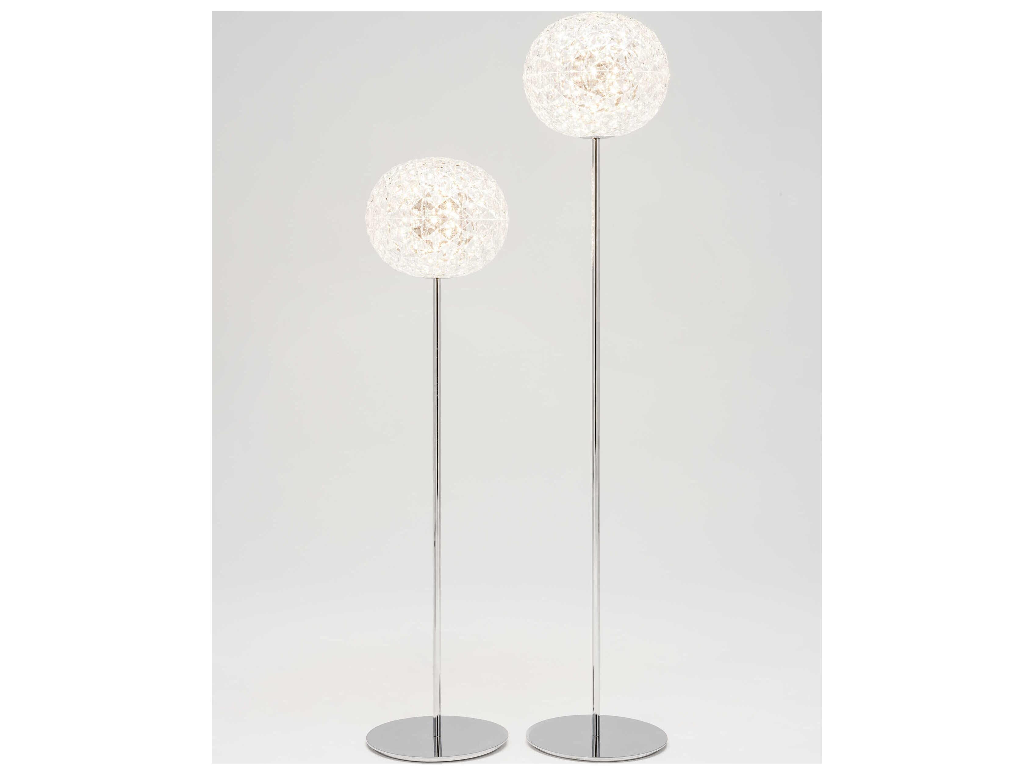 Kartell Planet Crystal Clear LED Floor Lamp