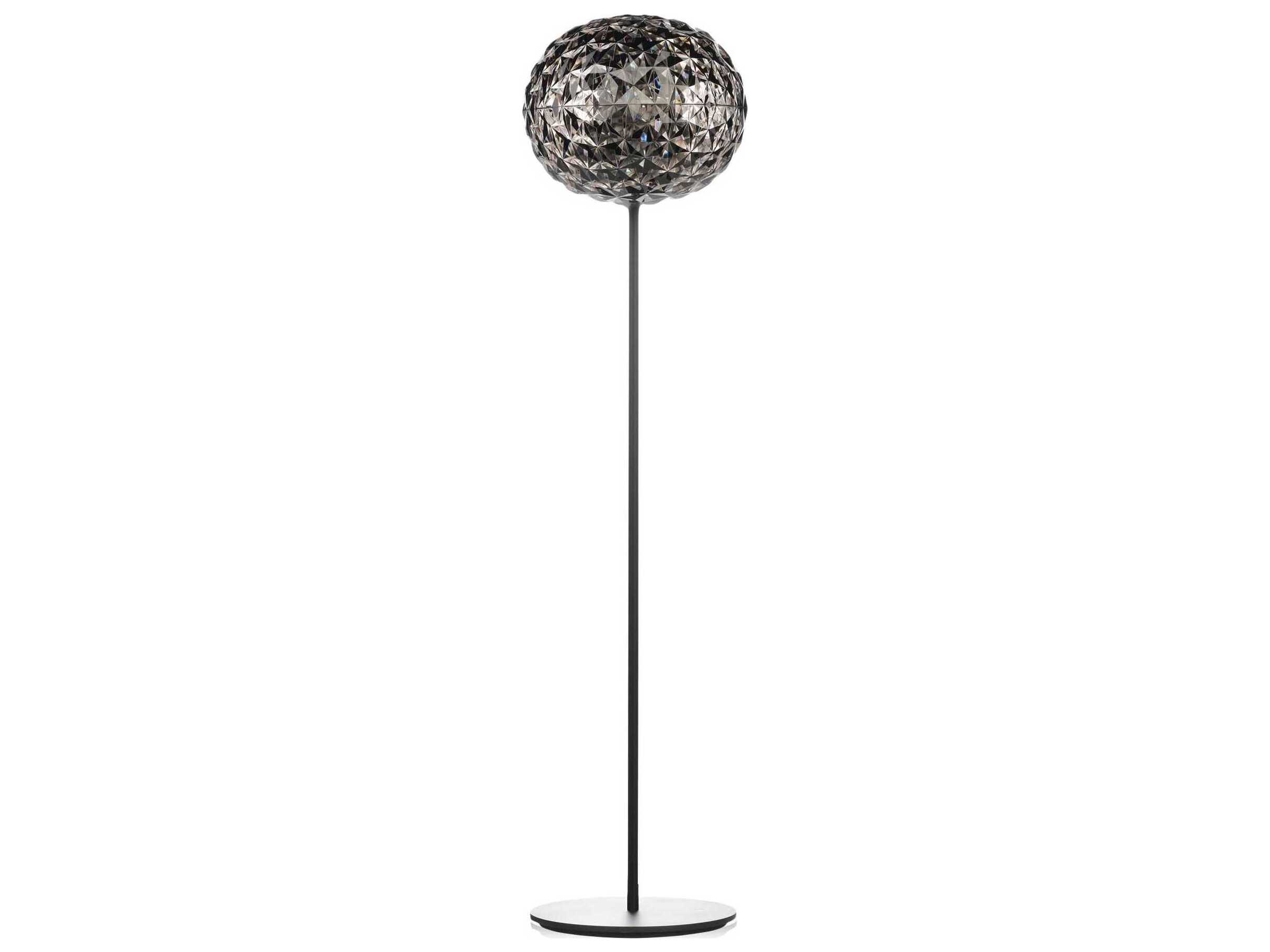Kartell Planet Smoke Gray LED Floor Lamp