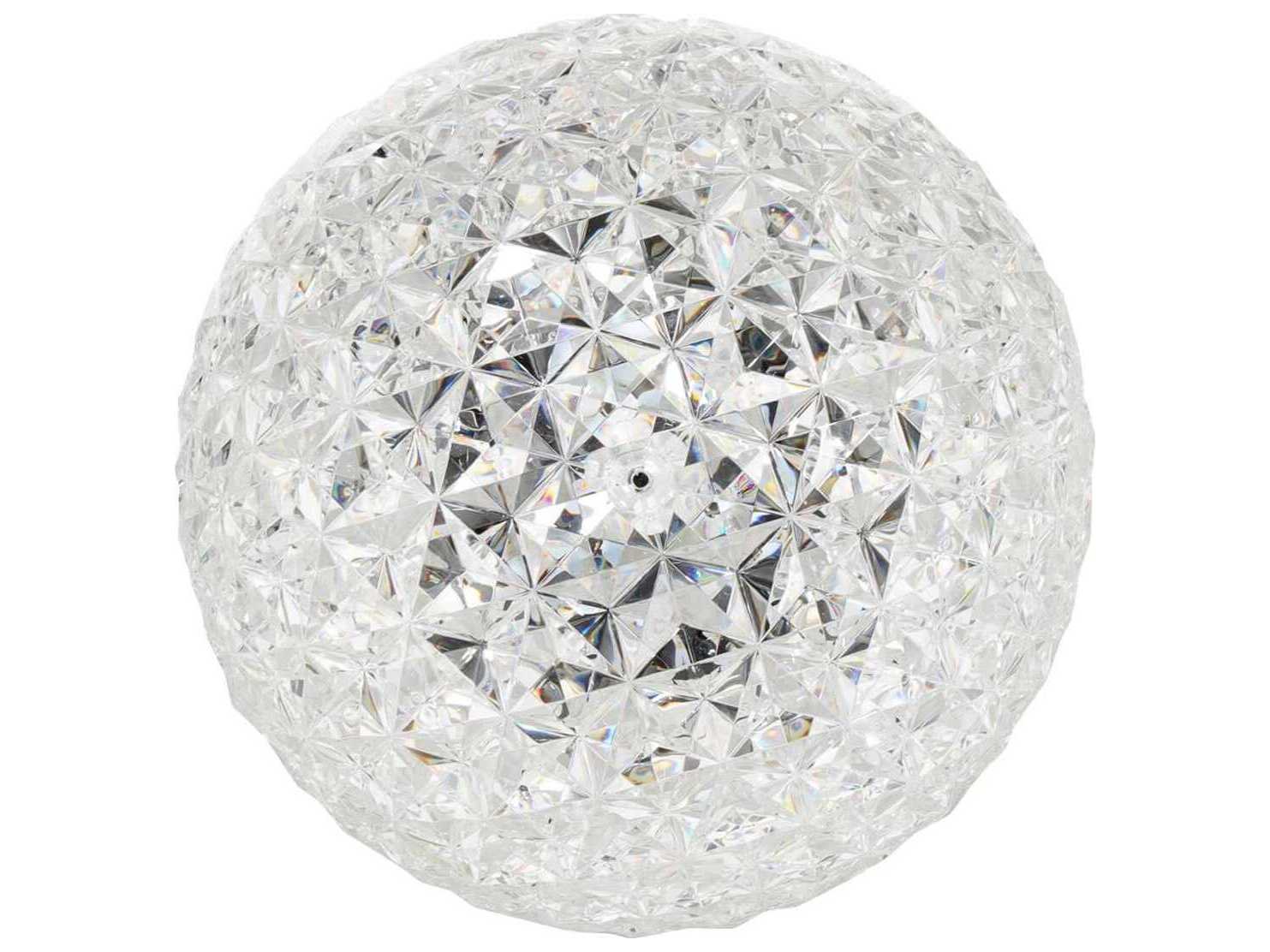 Kartell Planet Crystal Clear LED Floor Lamp