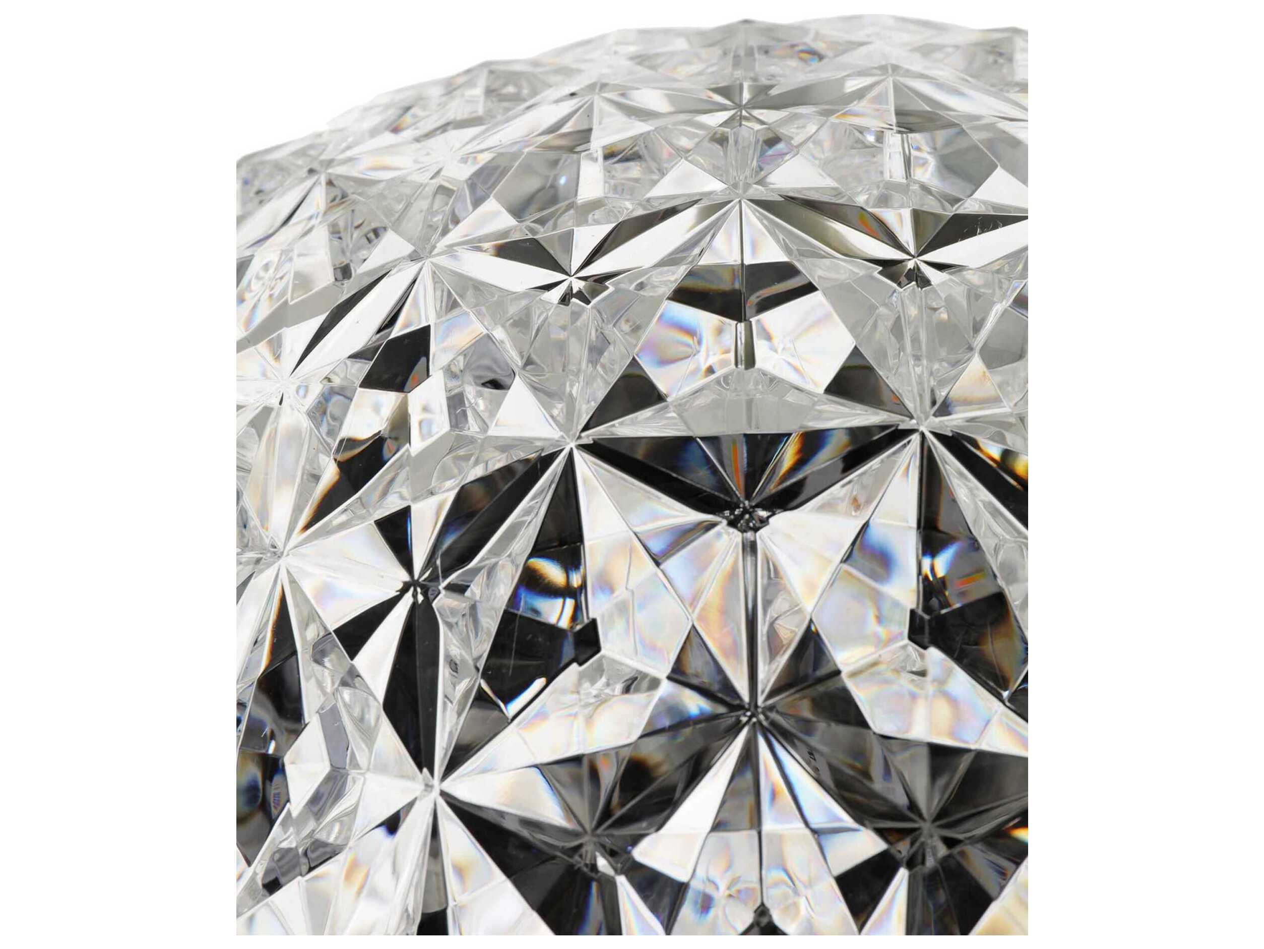 Kartell Planet Crystal Clear LED Floor Lamp