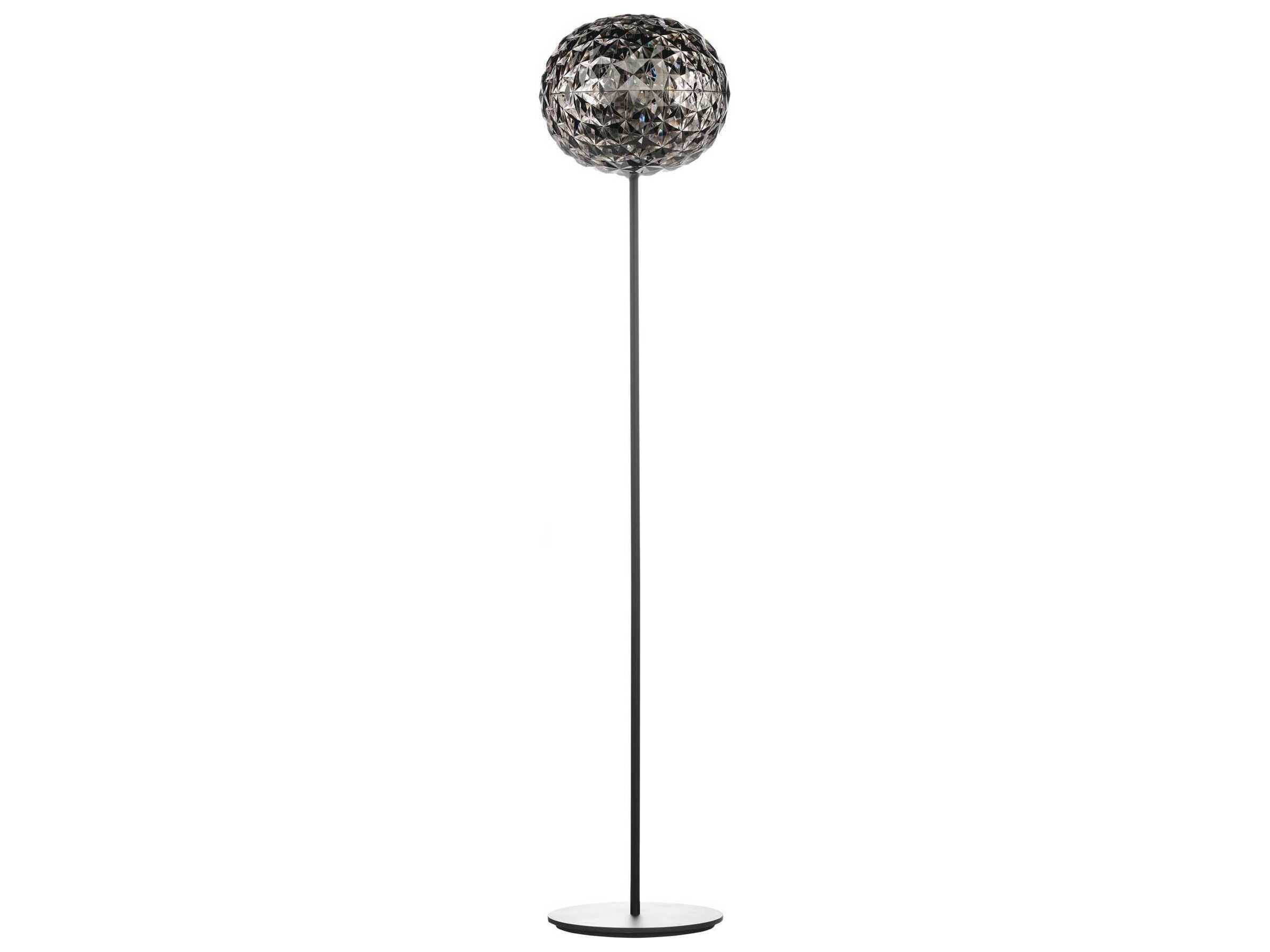 Kartell Planet Smoke Gray LED Floor Lamp