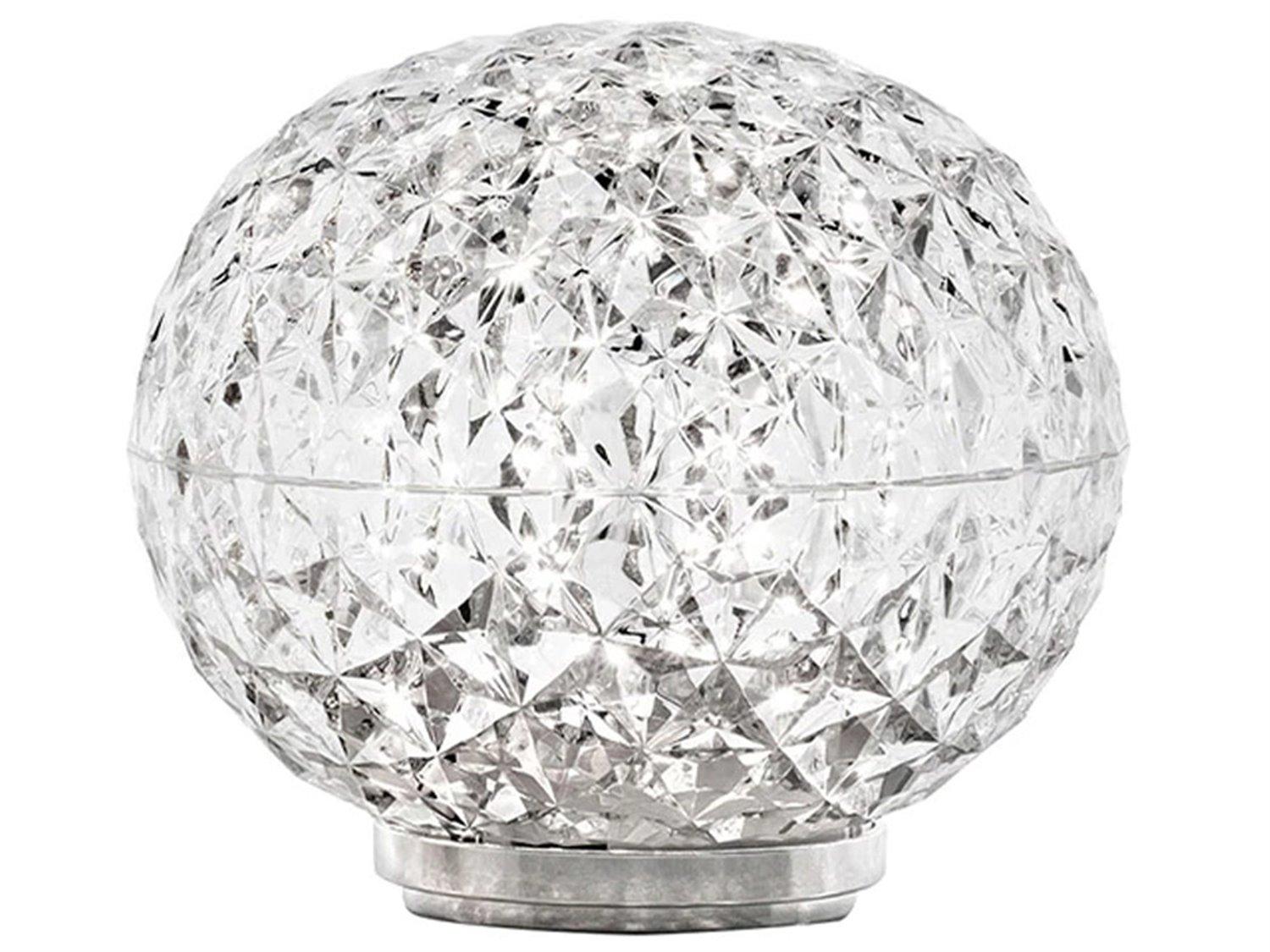 Kartell Mini Planet Crystal Clear LED Table Lamp