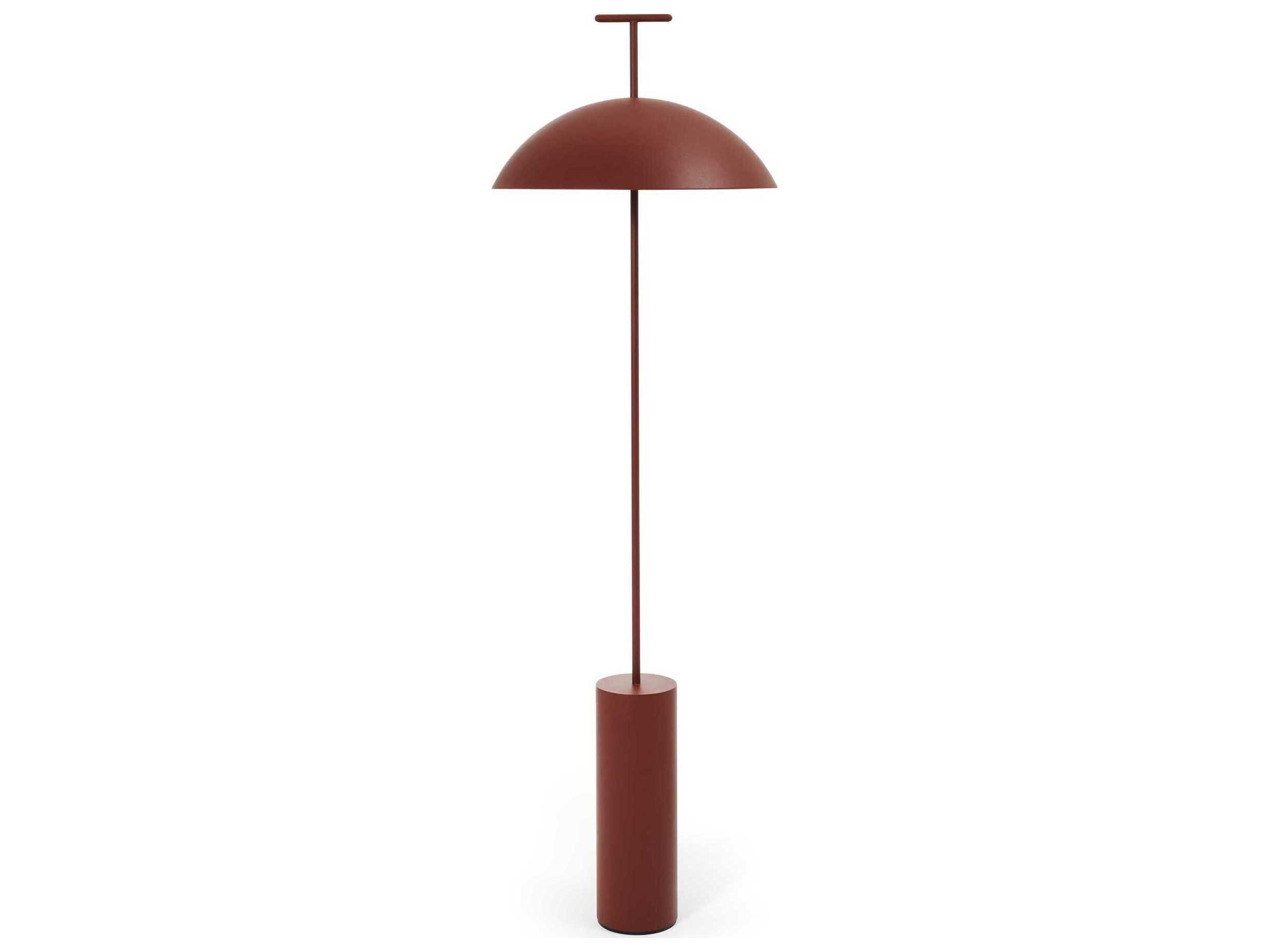 Kartell Geen-a Brick Red LED Floor Lamp